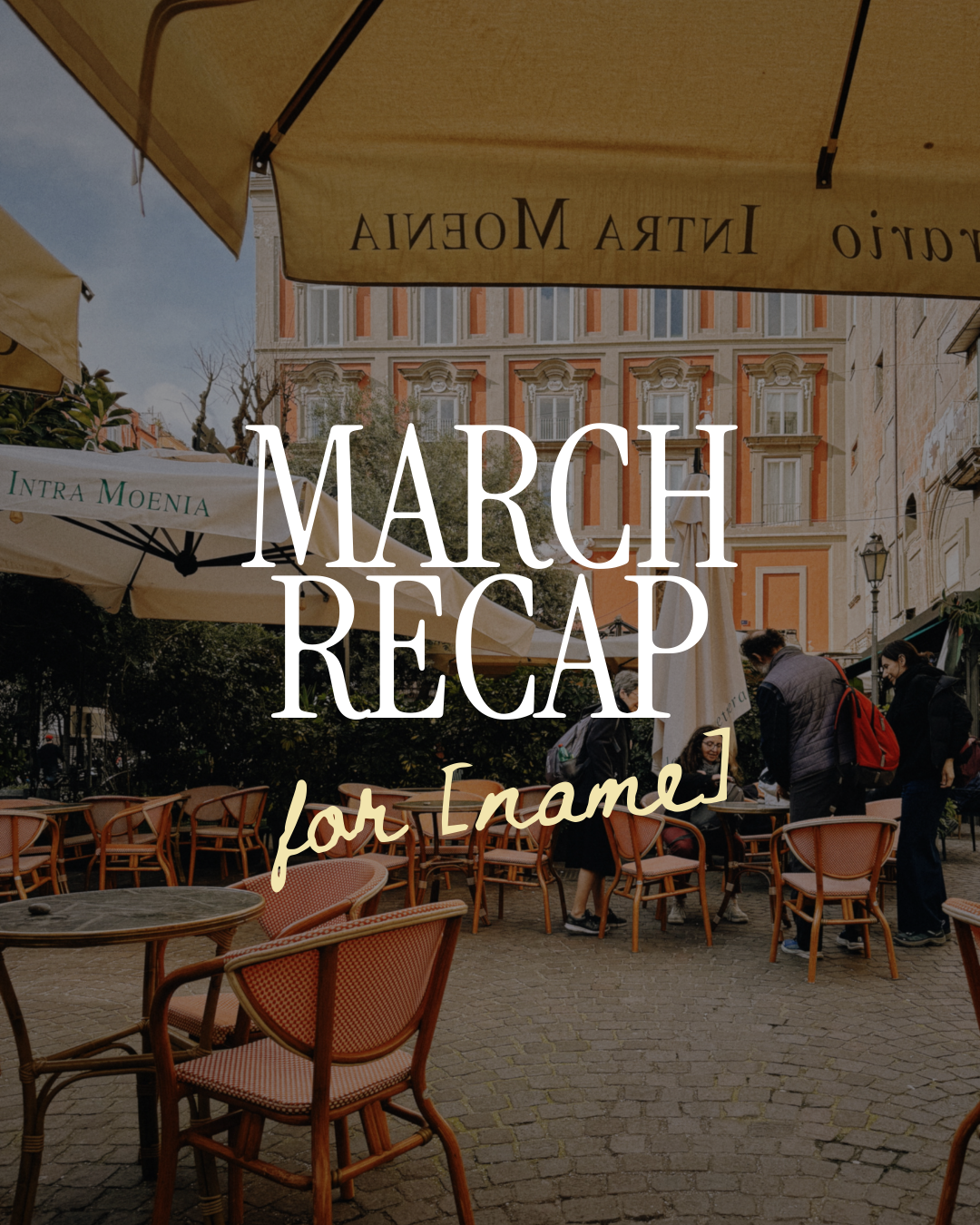 March Recap