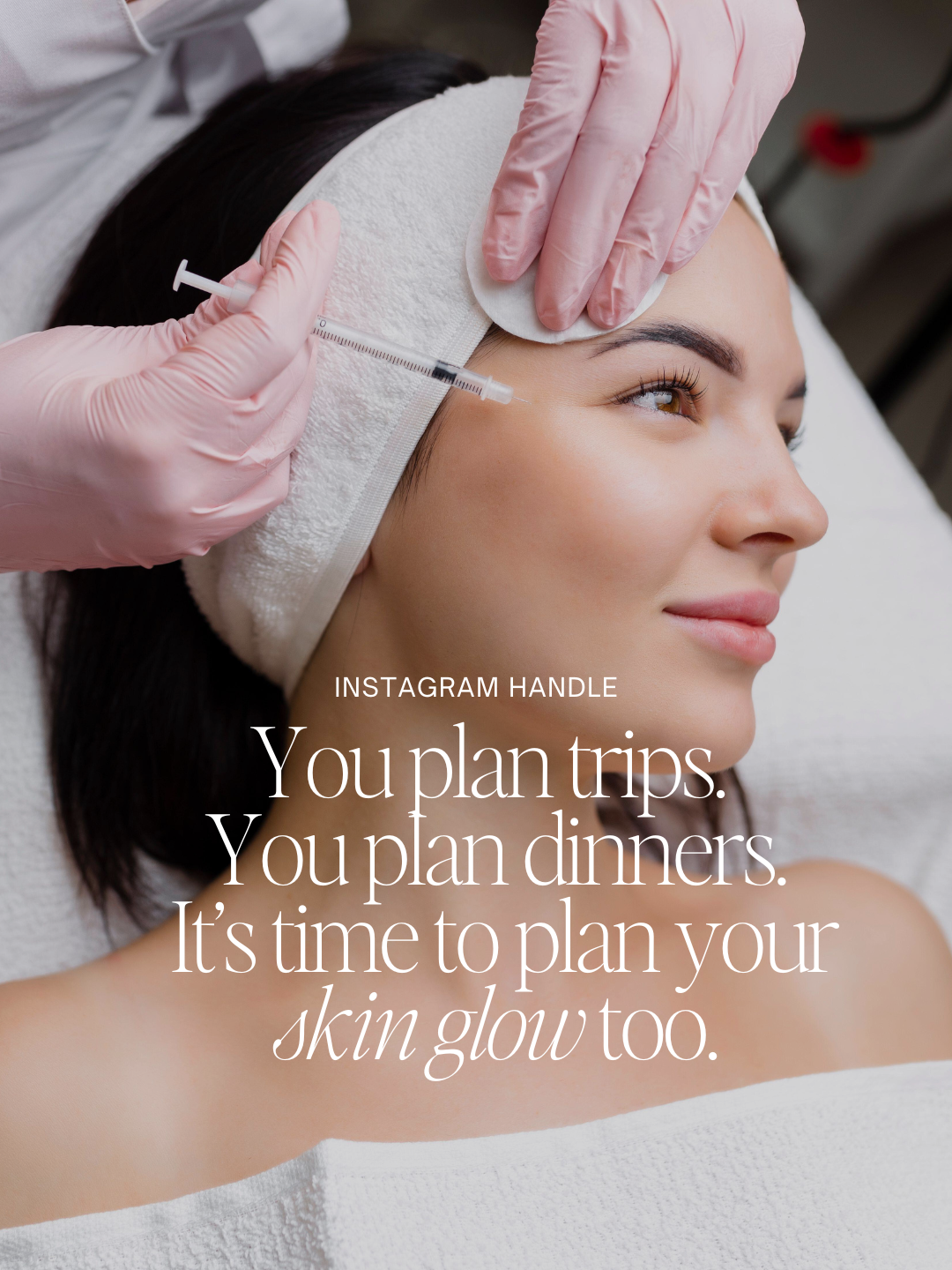 You plan trips.  You plan dinners.  It’s time to plan your skin glow too.
