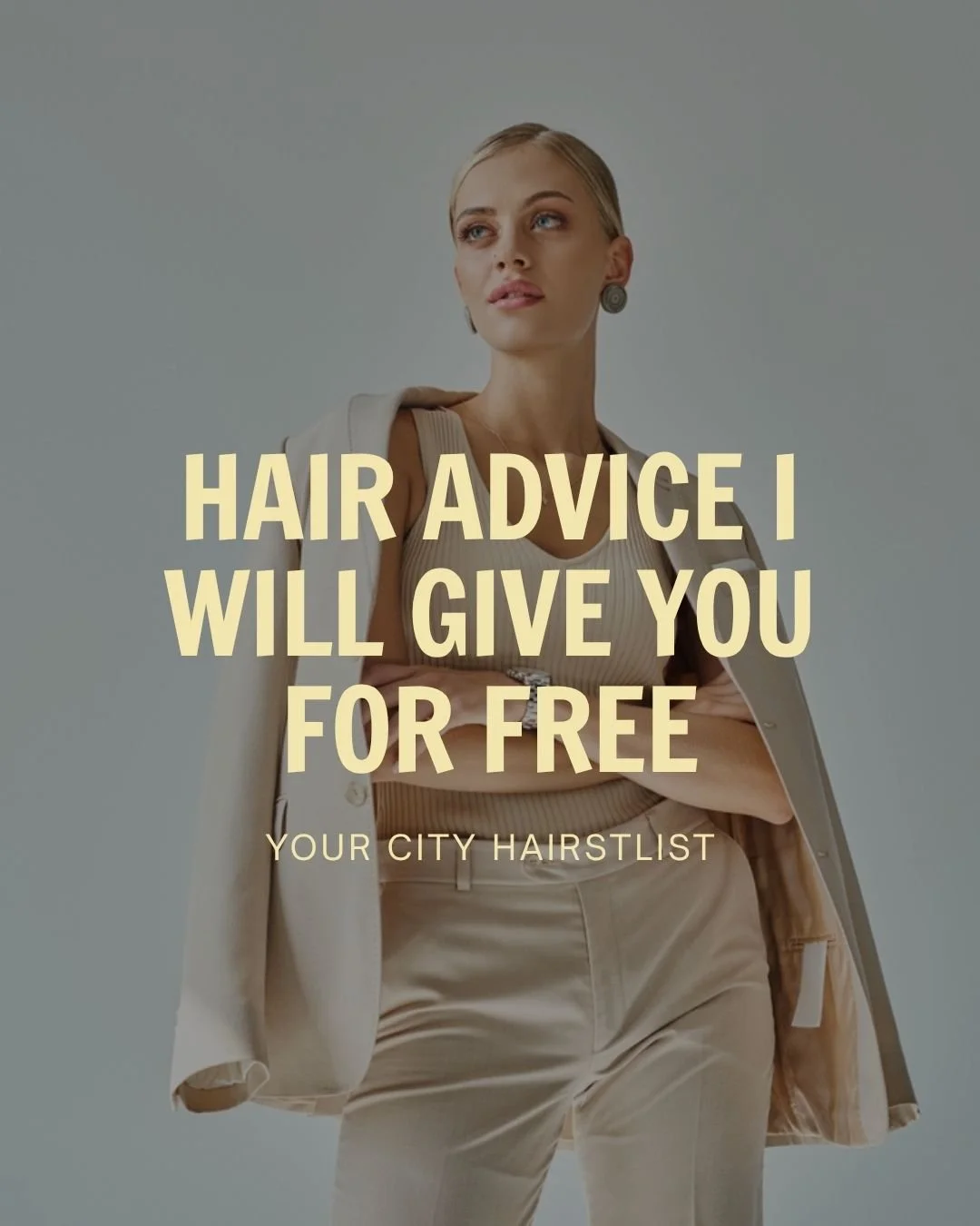 Hair Advice I Will Give You for Free
