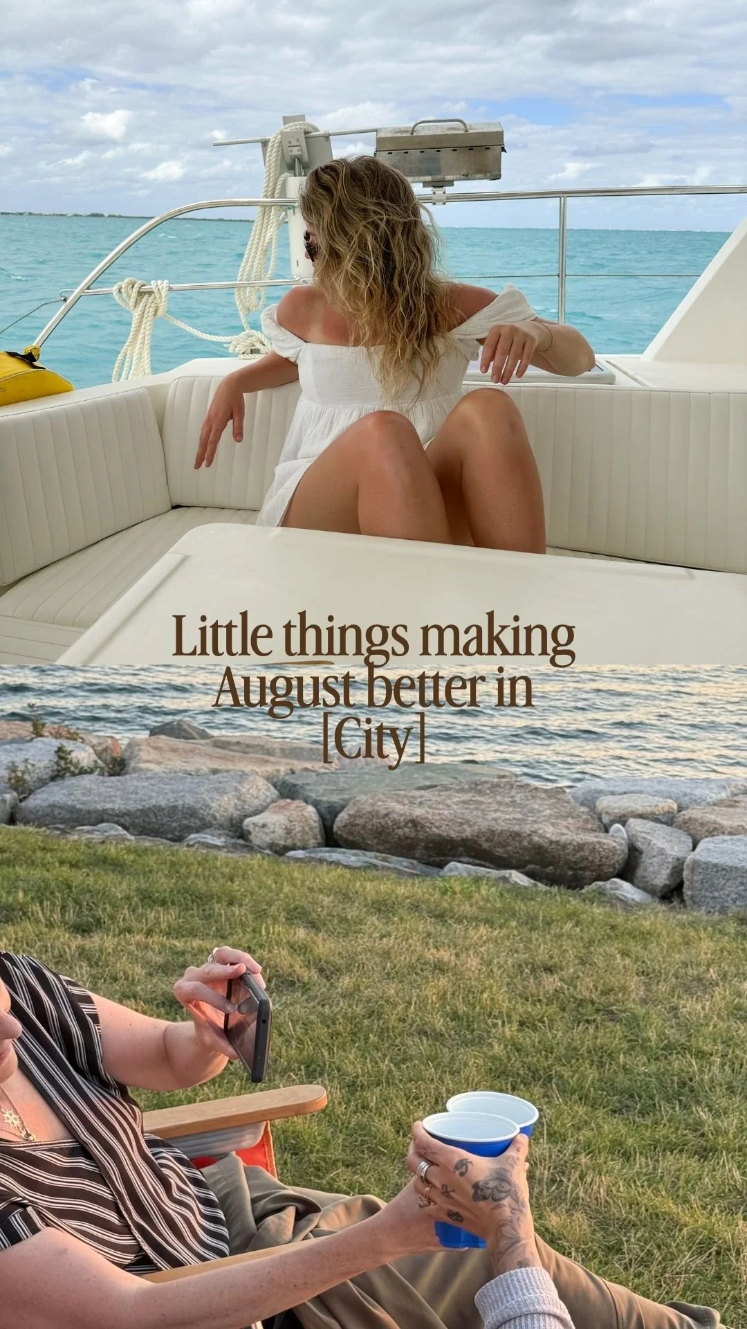 Little things making August better in [City]