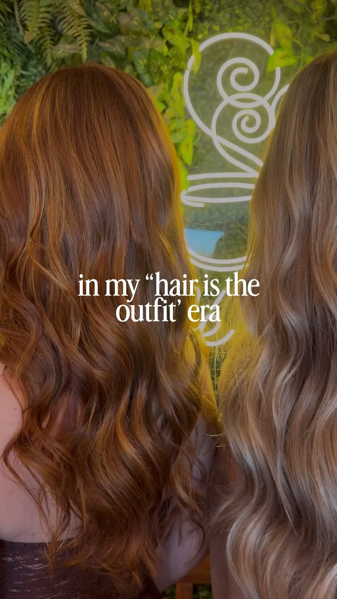 in my “hair is the outfit’ era