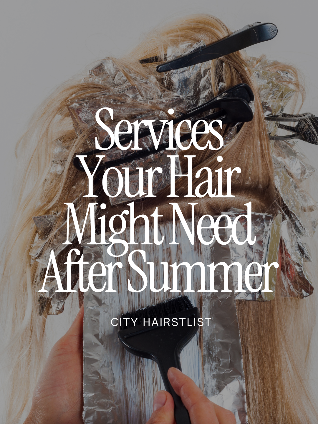 Services  Your Hair Might Need After Summer