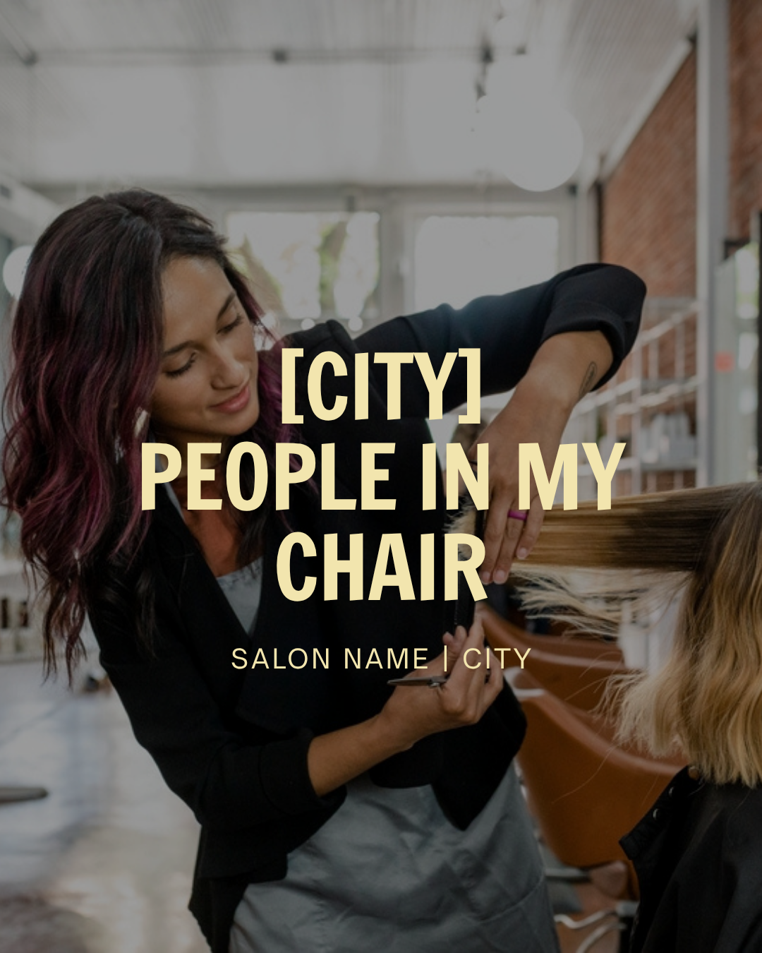 [City] People in my chair