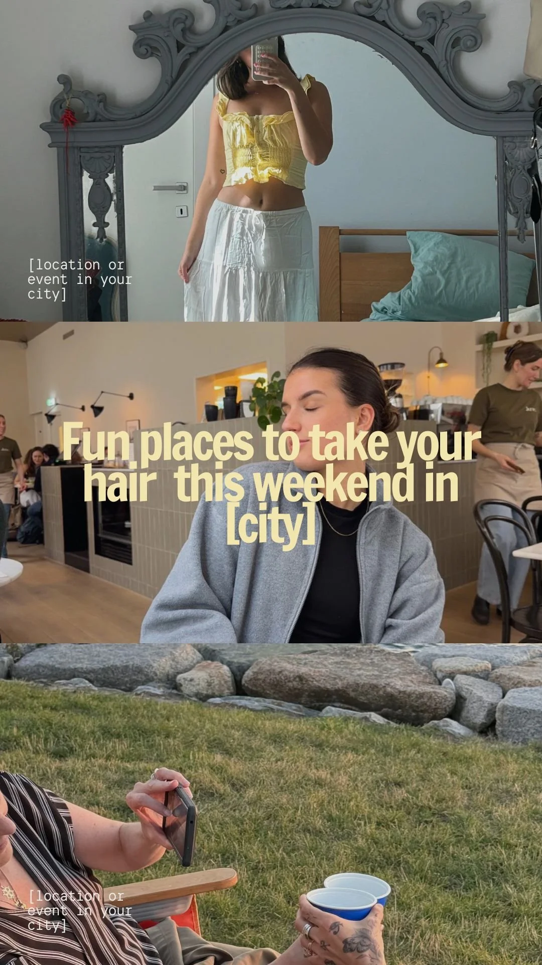 Fun places to take your hair this weekend 