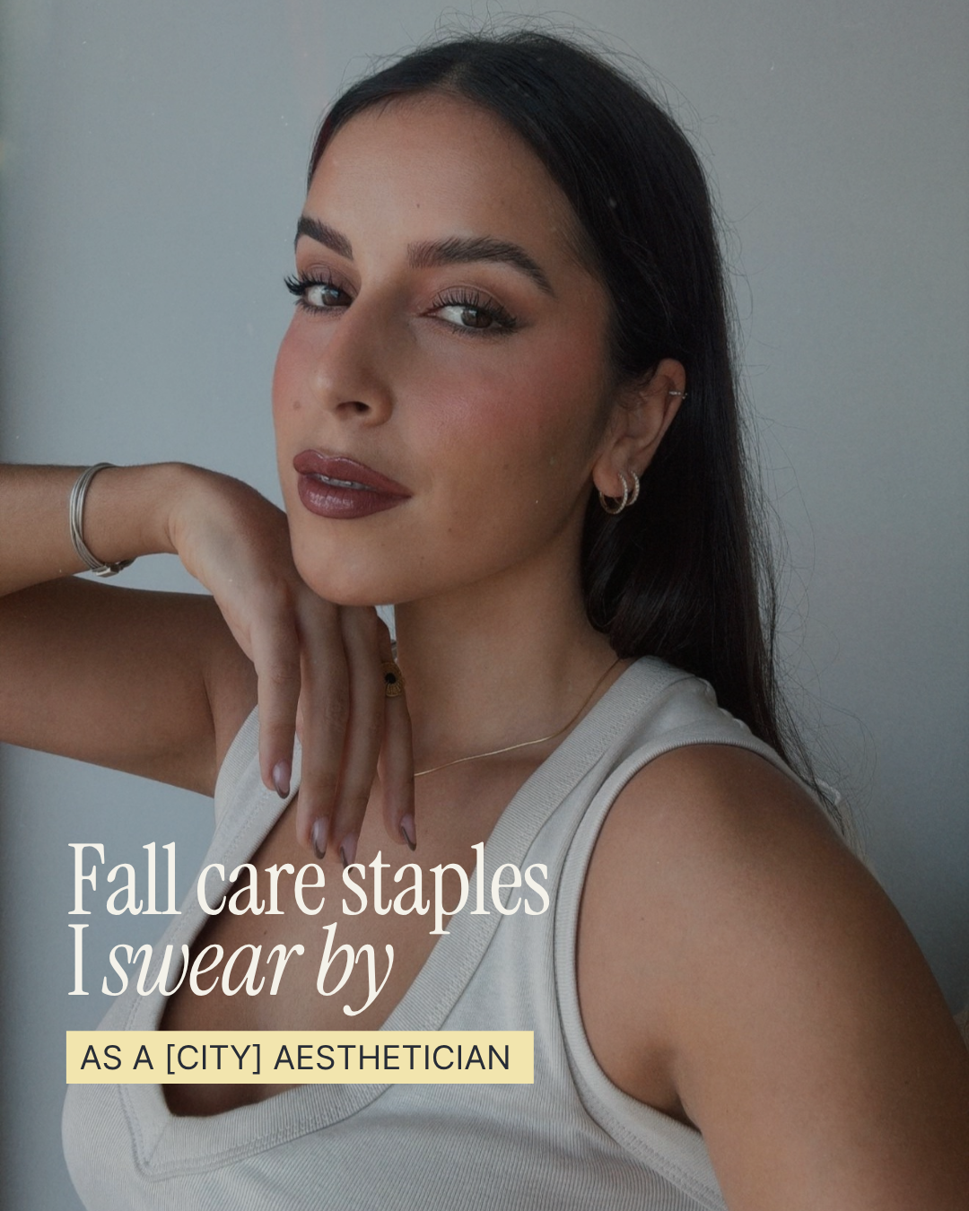 Fall care staples I swear by