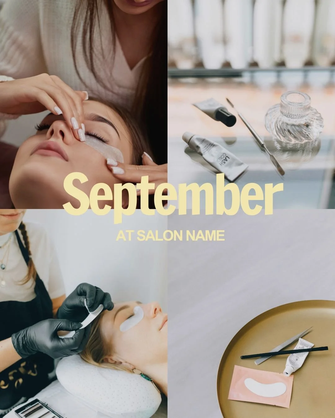 Lashes&amp;Brows - September Recap