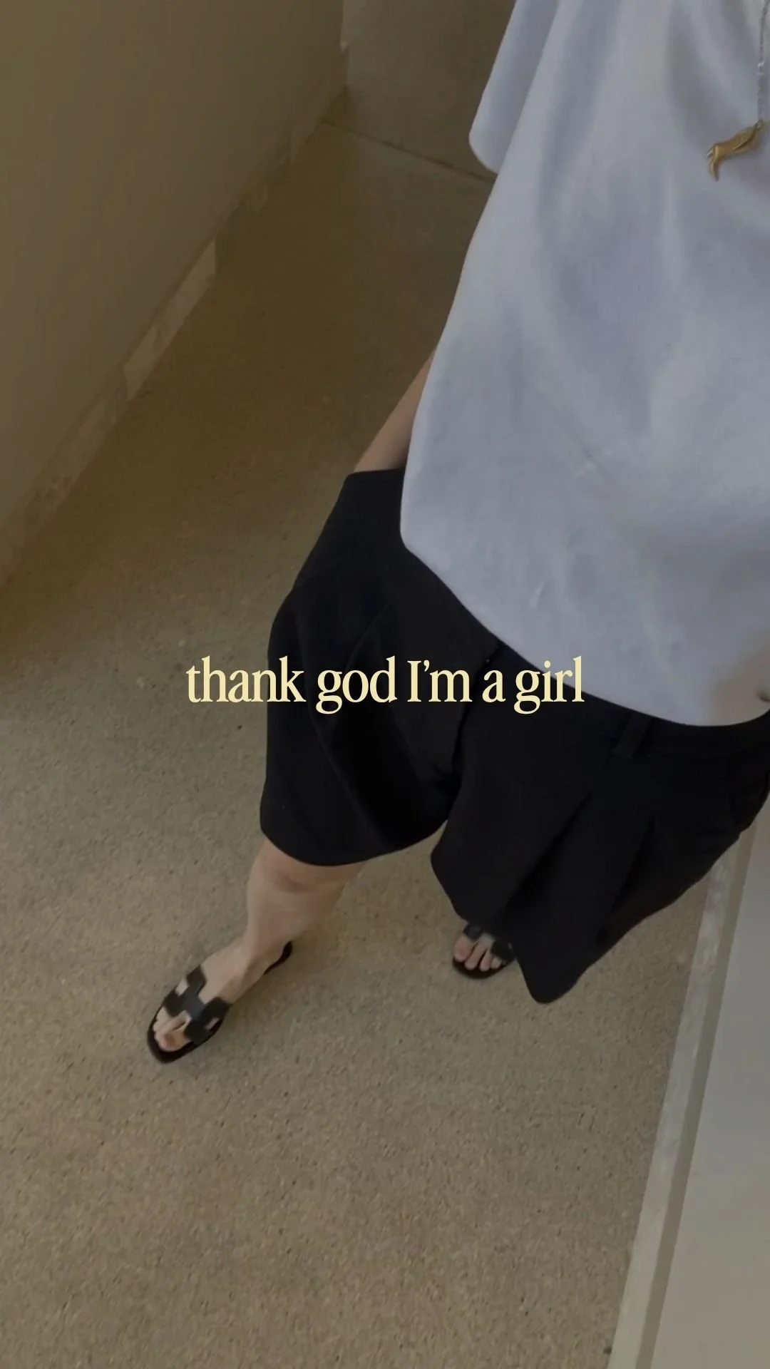 thank god I’m a girl