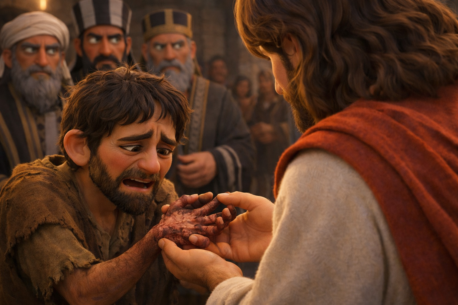 Jesus Restores: The Withered-Hand Man