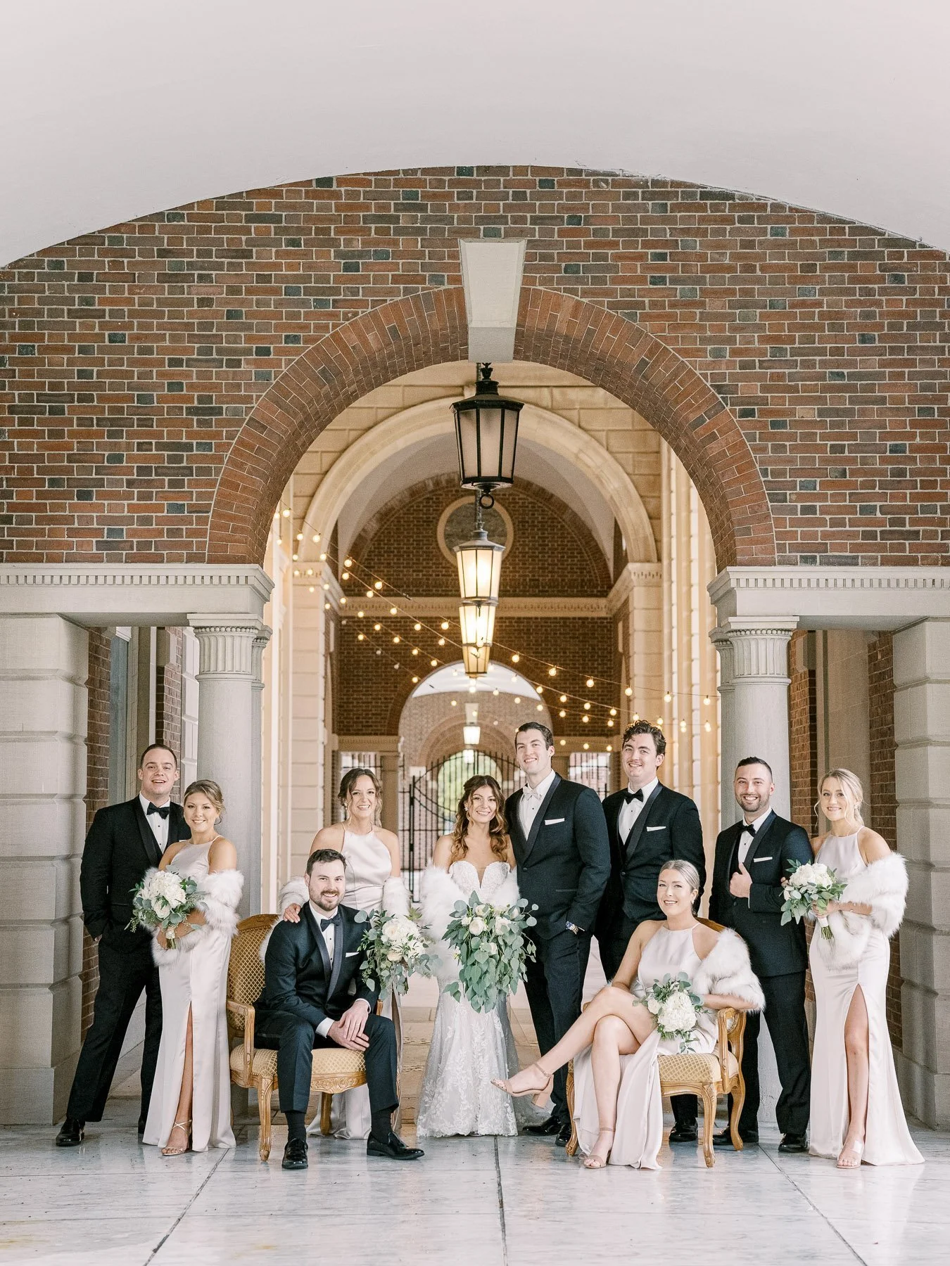 Hall of Springs Winter Wedding