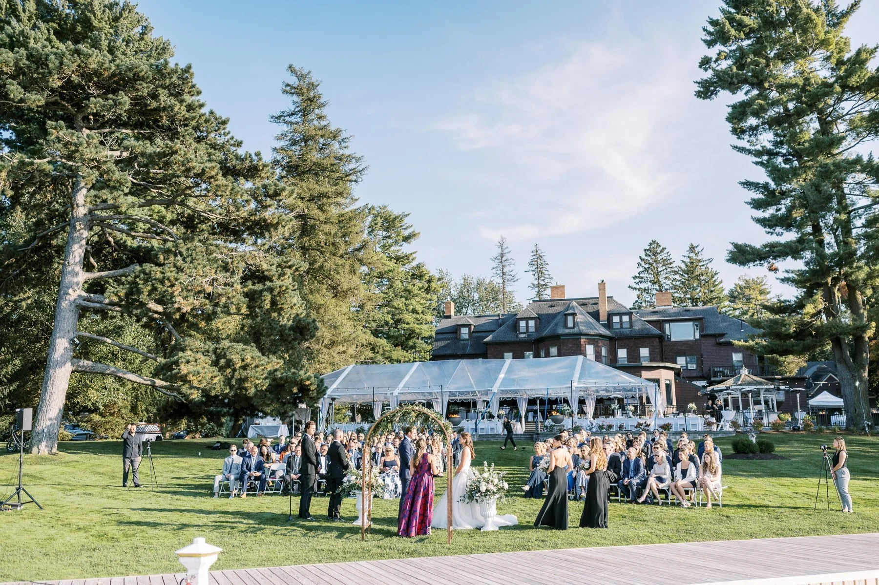 The Brewster Inn Cazenovia NY Wedding. 