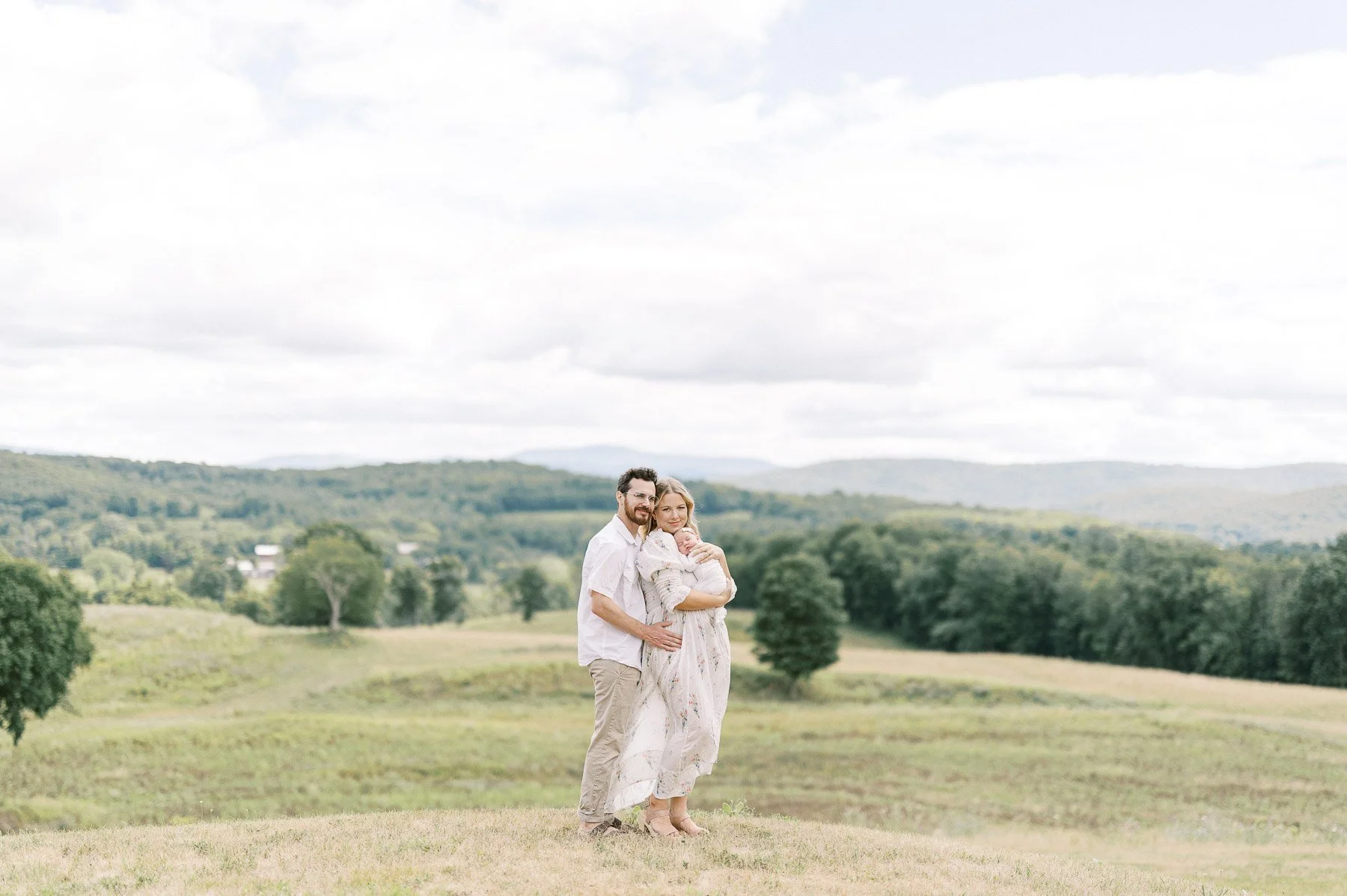 Upstate NY family and newborn photographer at family farm