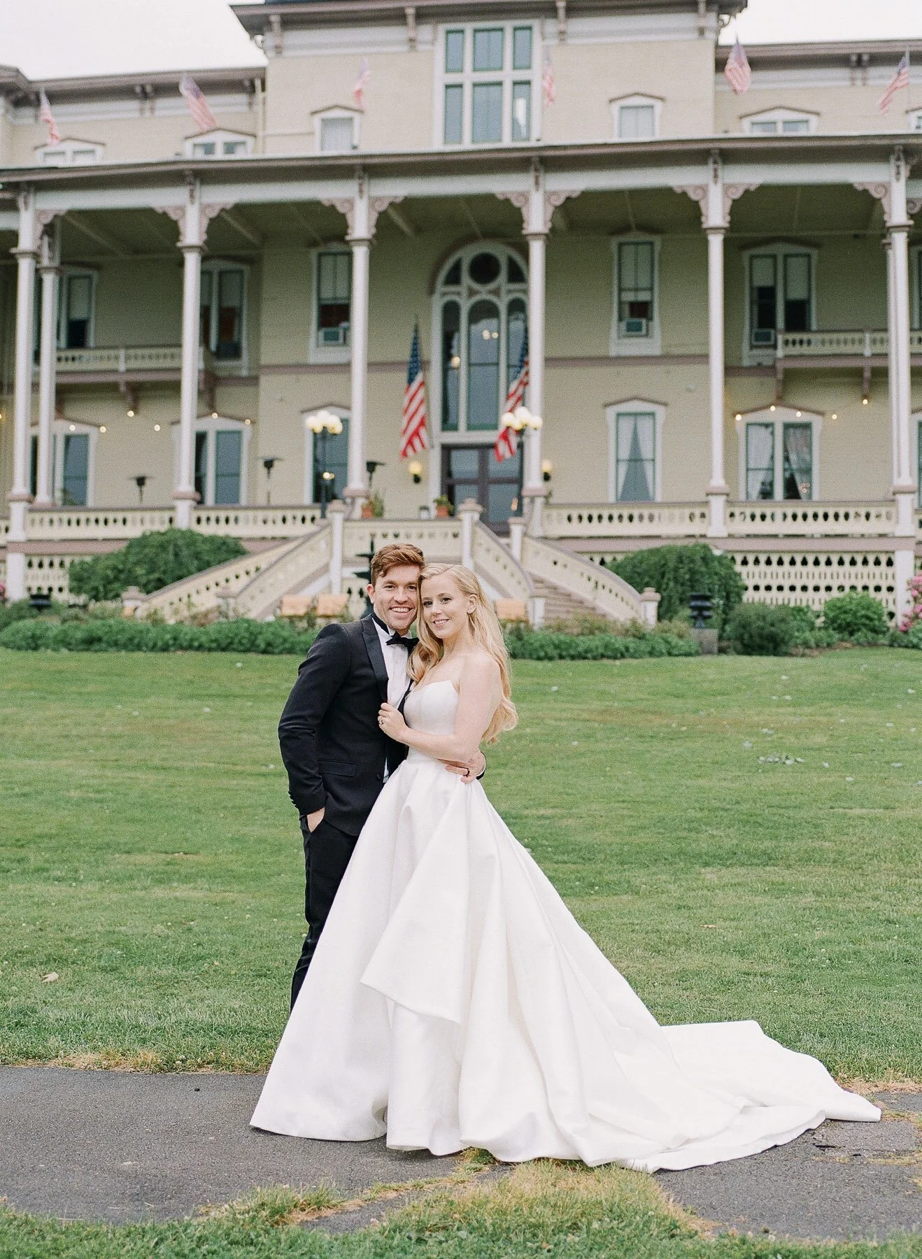 Chautauqua Institution Wedding in New York with EVL Events and Heirloom Soul Floral Design Athenaeum Hotel