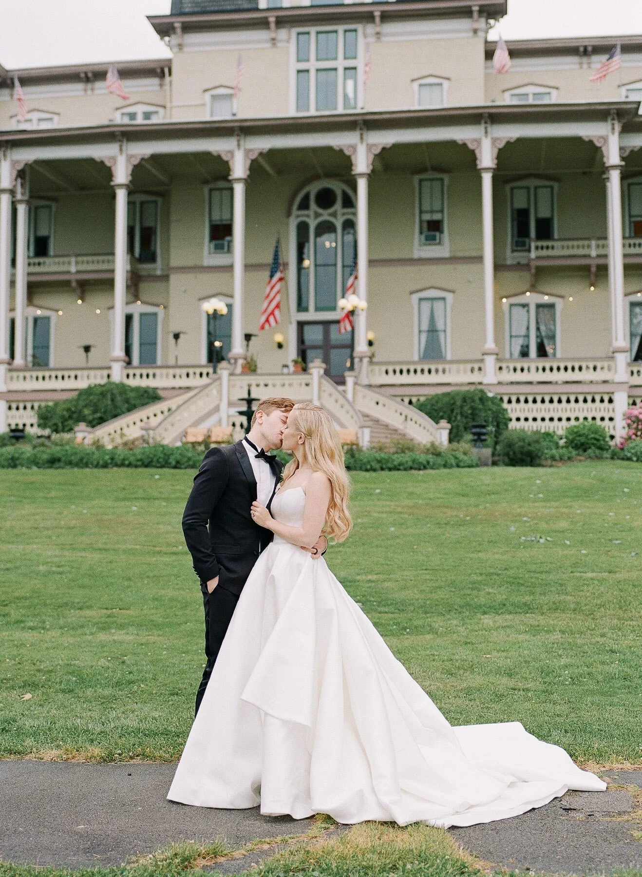 Chautauqua Institution Wedding in New York with EVL Events and Heirloom Soul Floral Design Athenaeum Hotel