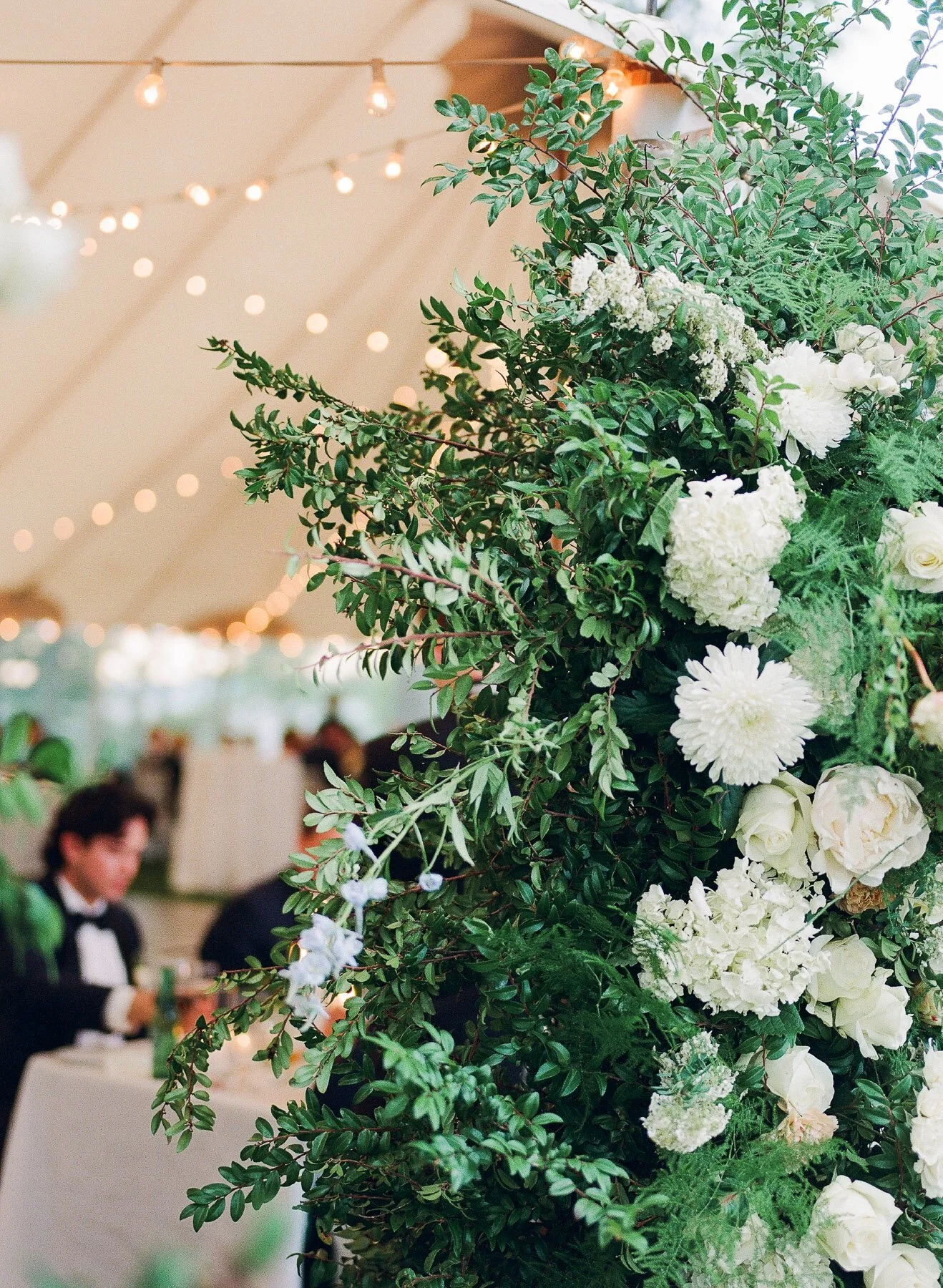 Belltower Park Wedding Chautauqua Institution Wedding in New York with EVL Events and Heirloom Soul Floral Design 