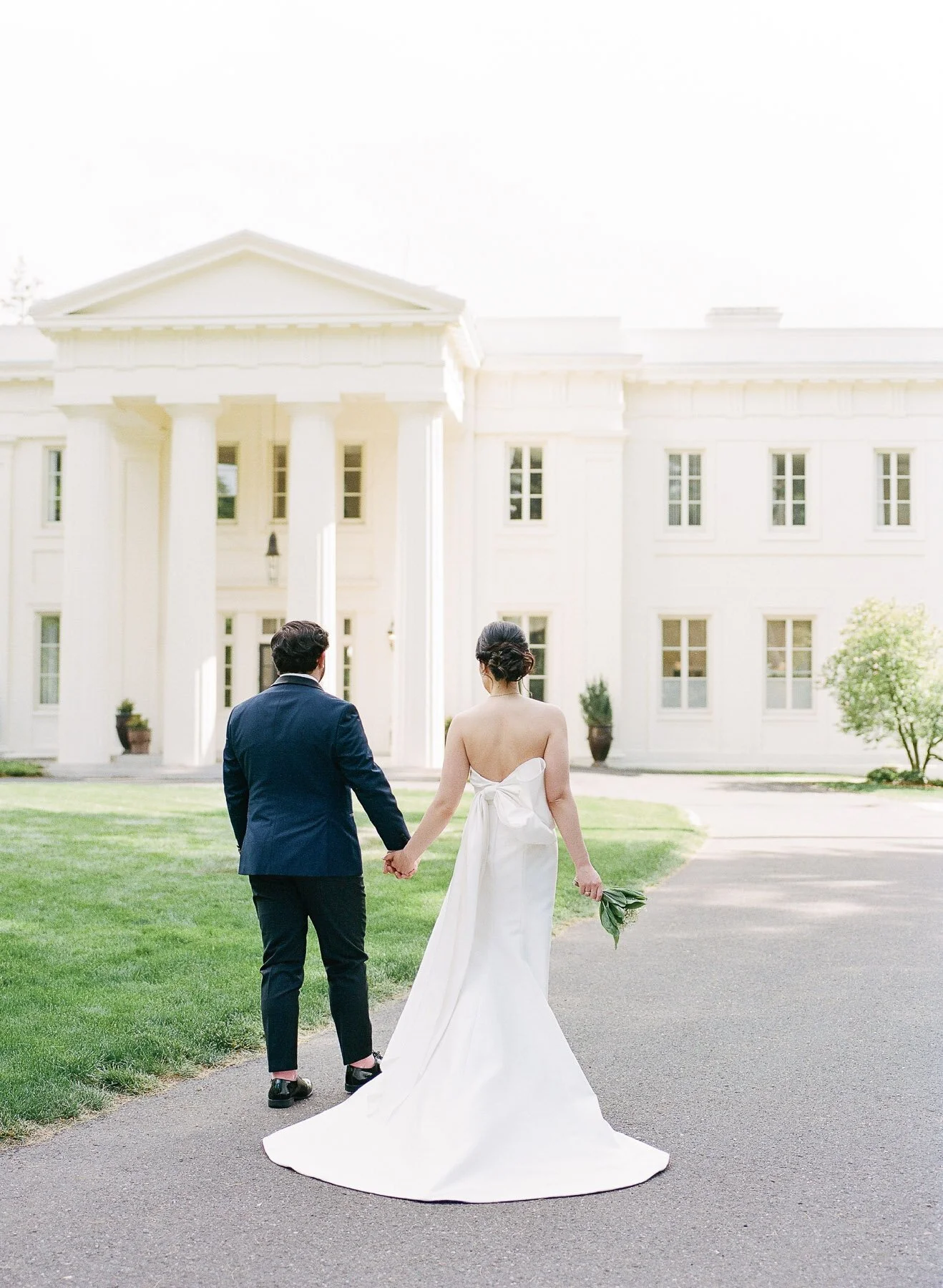 Wadsworth Mansion Wedding with Wildflower Events &amp; Design featuring Carolina Herrera Wedding Gown