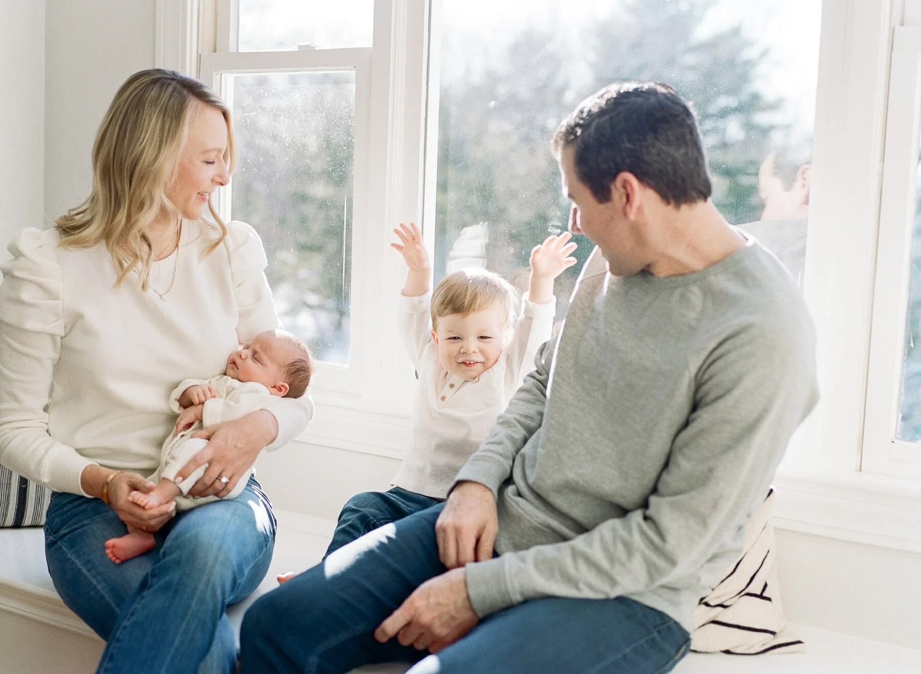 NY Newborn and Family Photographer in Boston