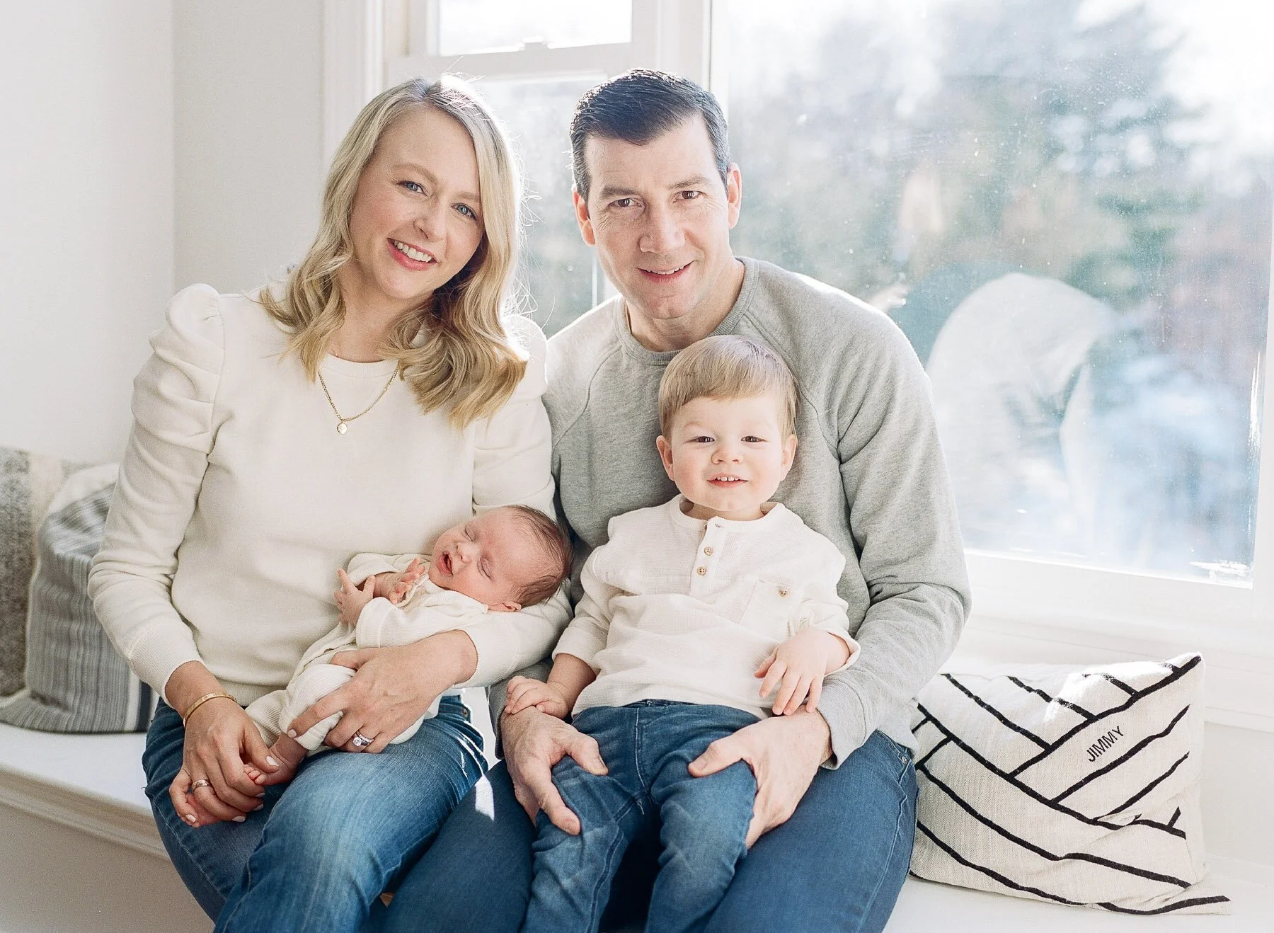 NY Newborn and Family Photographer in Boston