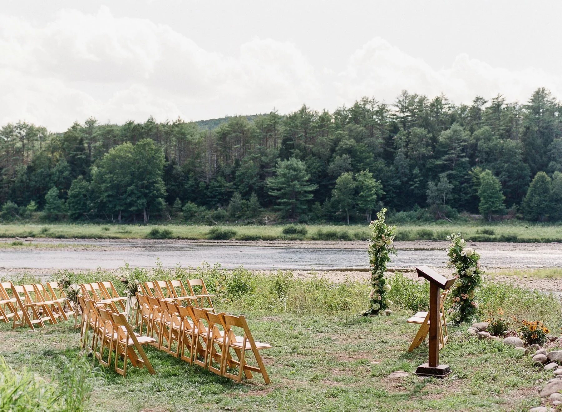 Upstate NY Private Estate Wedding with Christine Wheat Events and Renaissance Floral Design