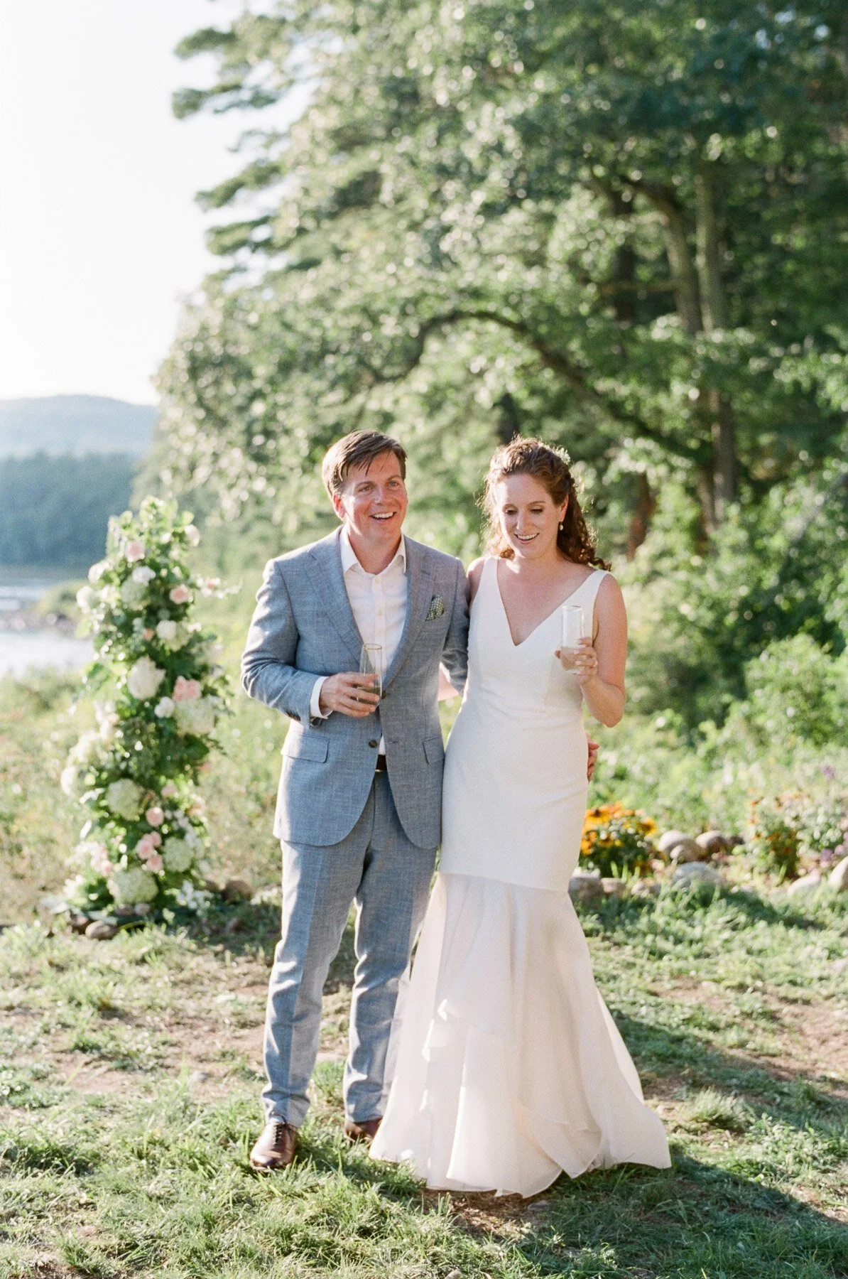 Upstate NY Private Estate Wedding with Christine Wheat Events and Renaissance Floral Design