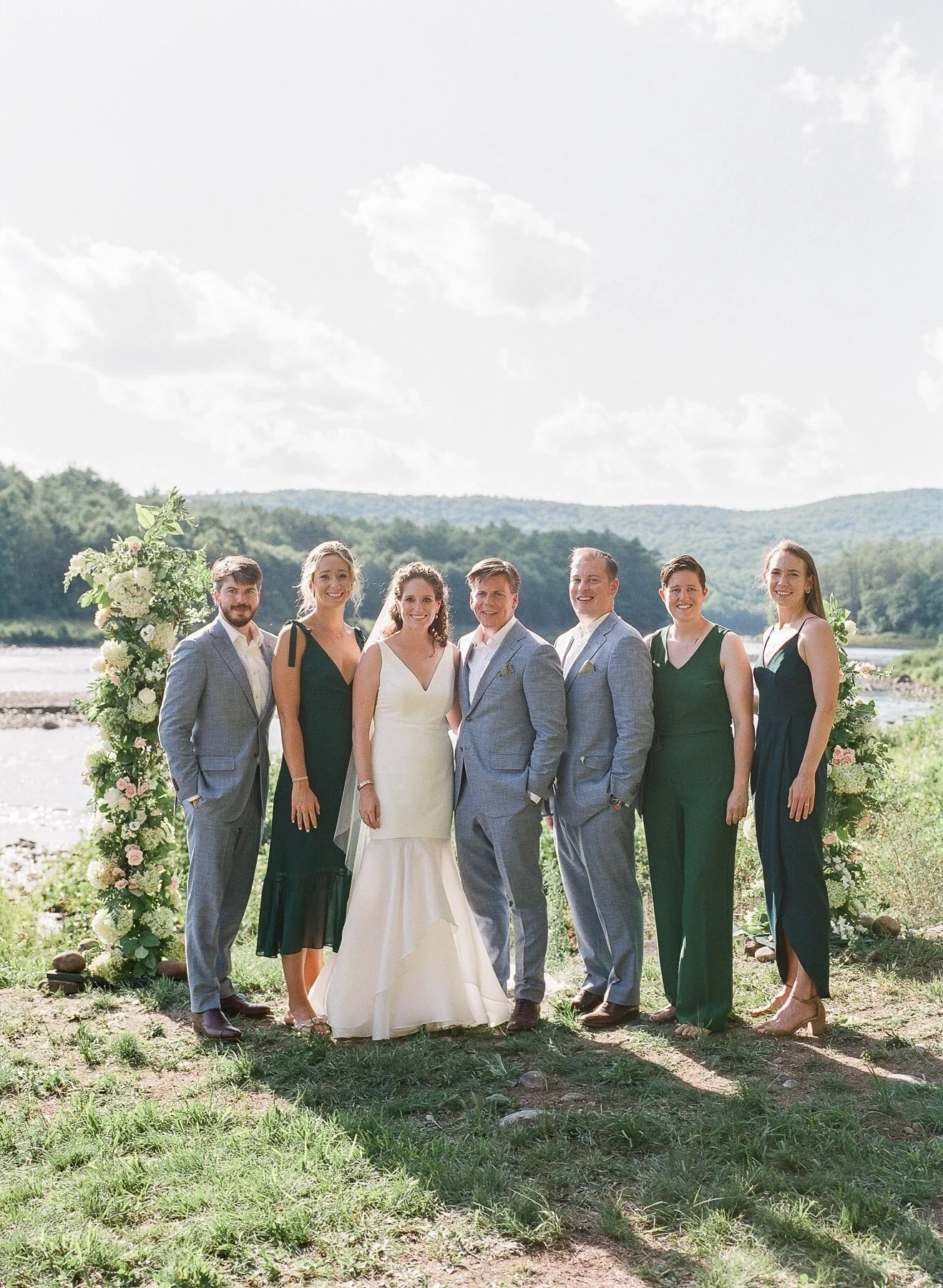Upstate NY Private Estate Wedding with Christine Wheat Events and Renaissance Floral Design