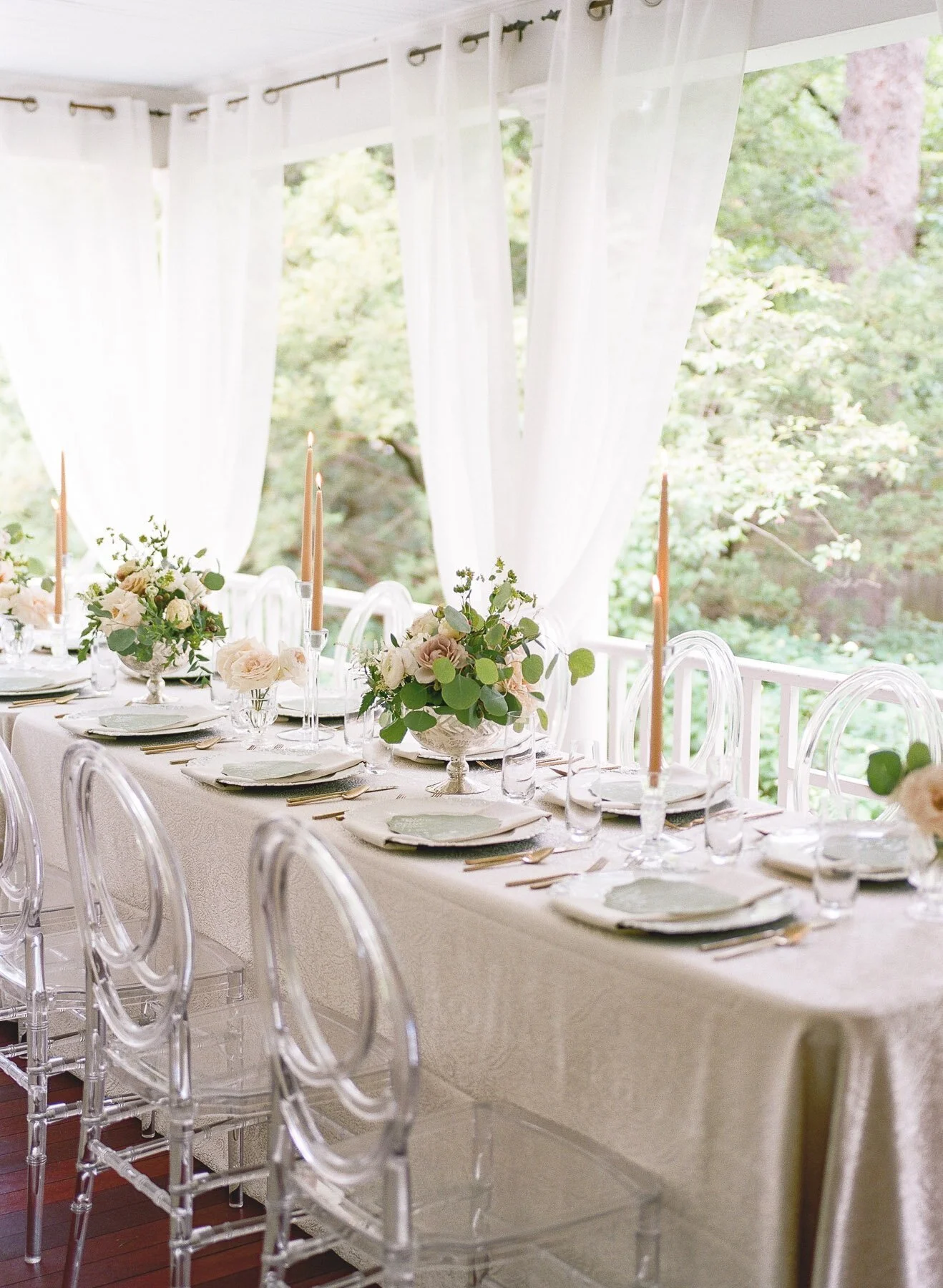 Intimate Backyard wedding in Upstate NY by Kelly Strong Events