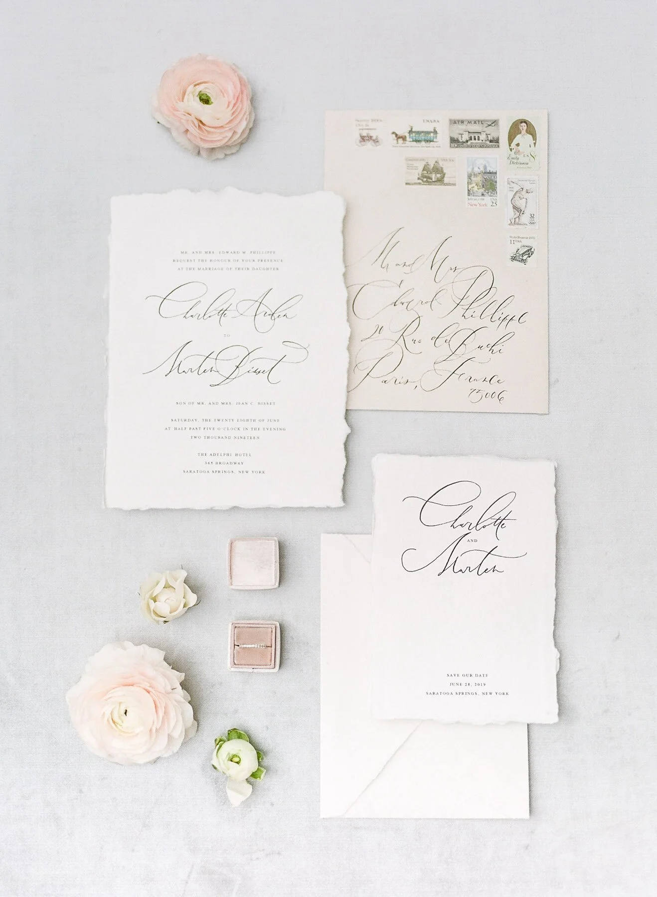 Ink Revival Wedding stationary