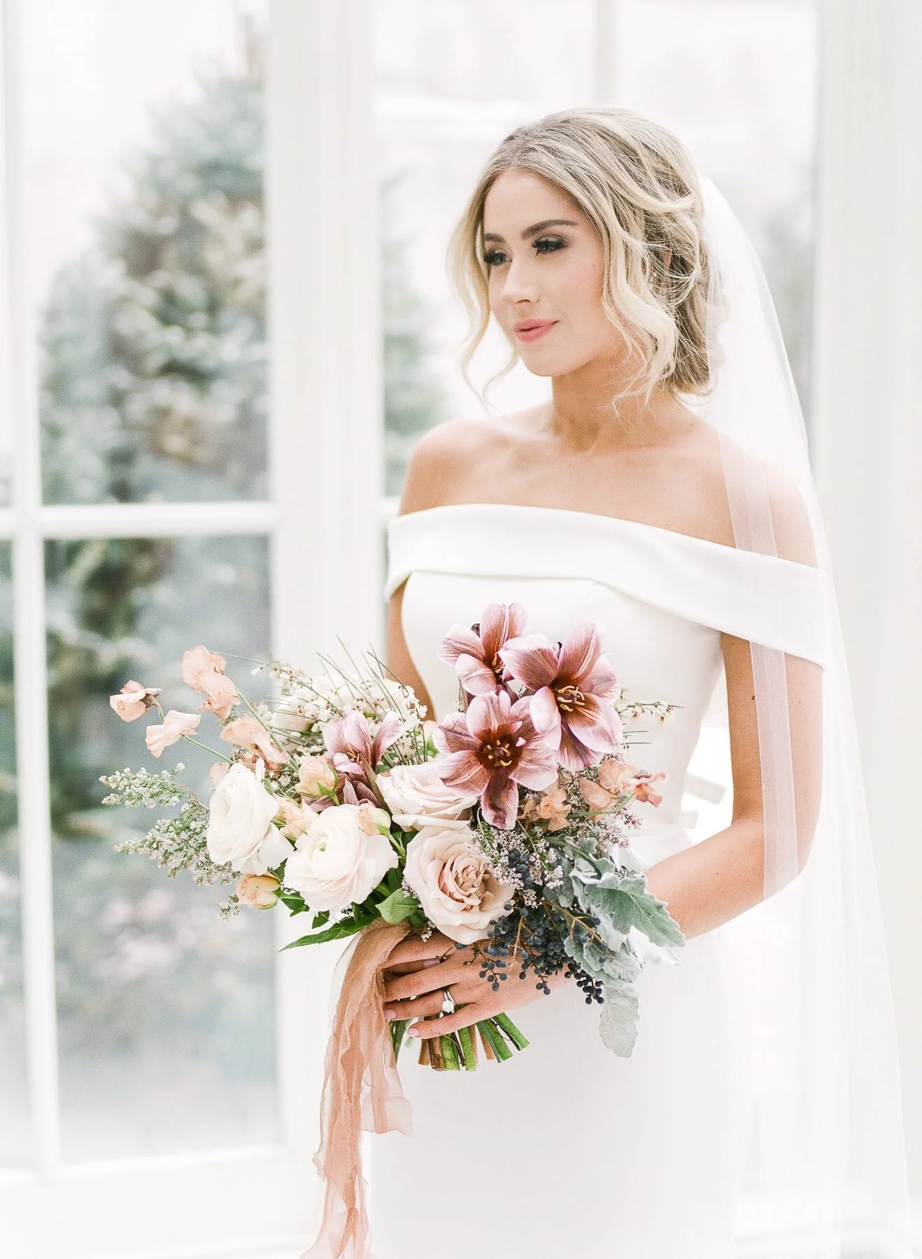 Saratoga Springs Wedding Olive and June Floral Design Kelly Strong Events