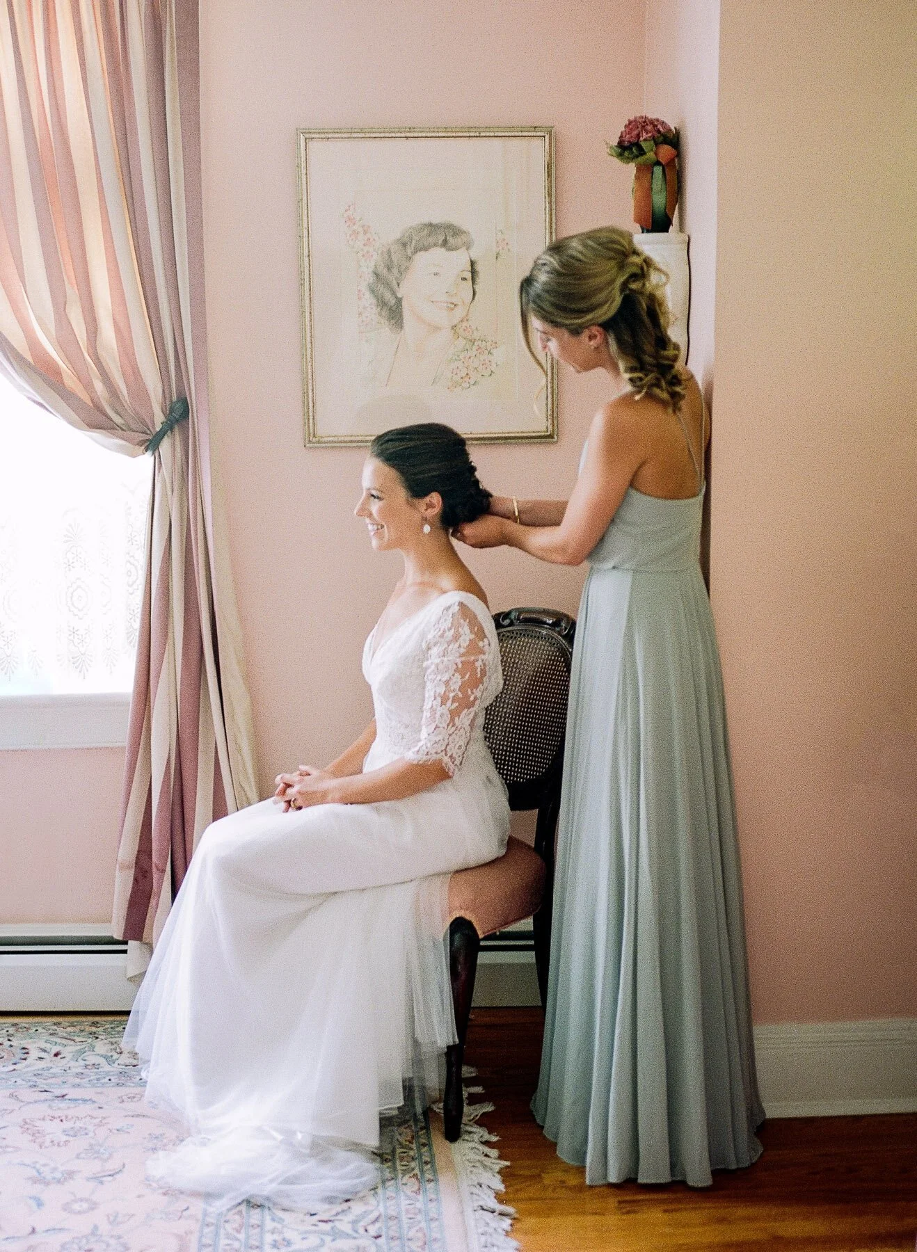 Saratoga Springs Victorian Home Bridal Prep
