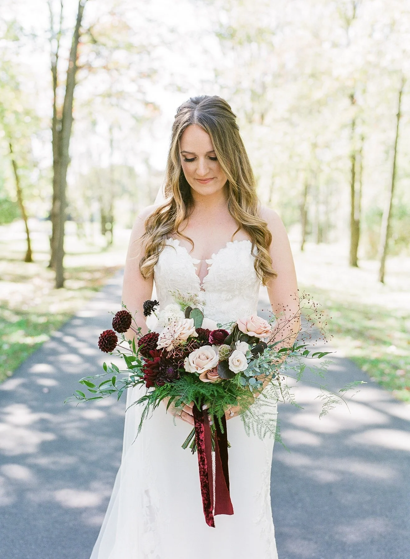 Albany NY Wedding Photographer Olive and June Bouquet, Alexandria's Beauty Salon