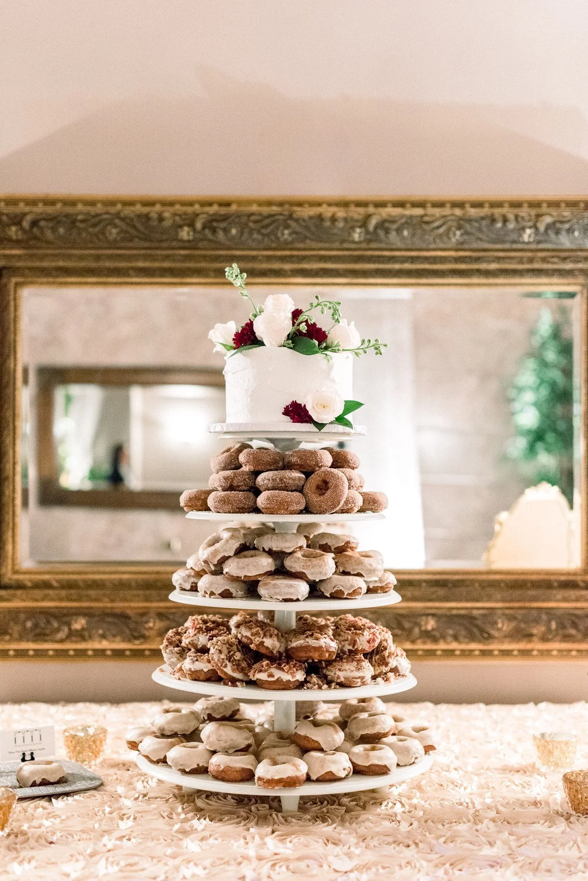 Cider Belly Donuts Wedding Cake