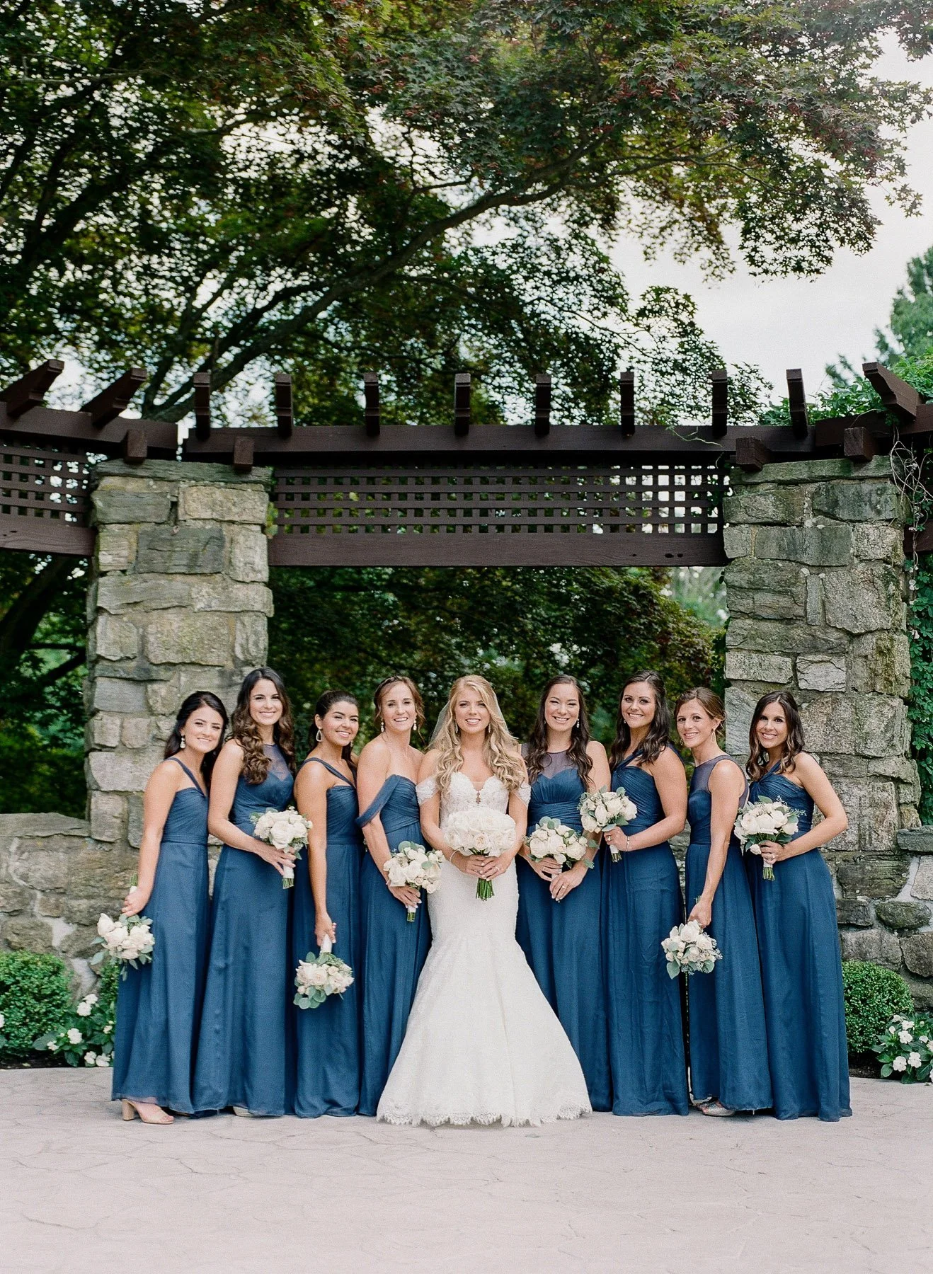 Bridesmaids at Le Chateau