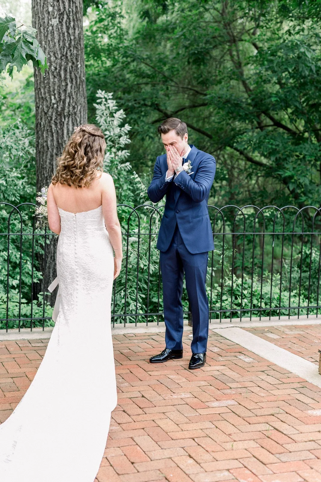 First look at Hotel du Village wedding in New Hope PA