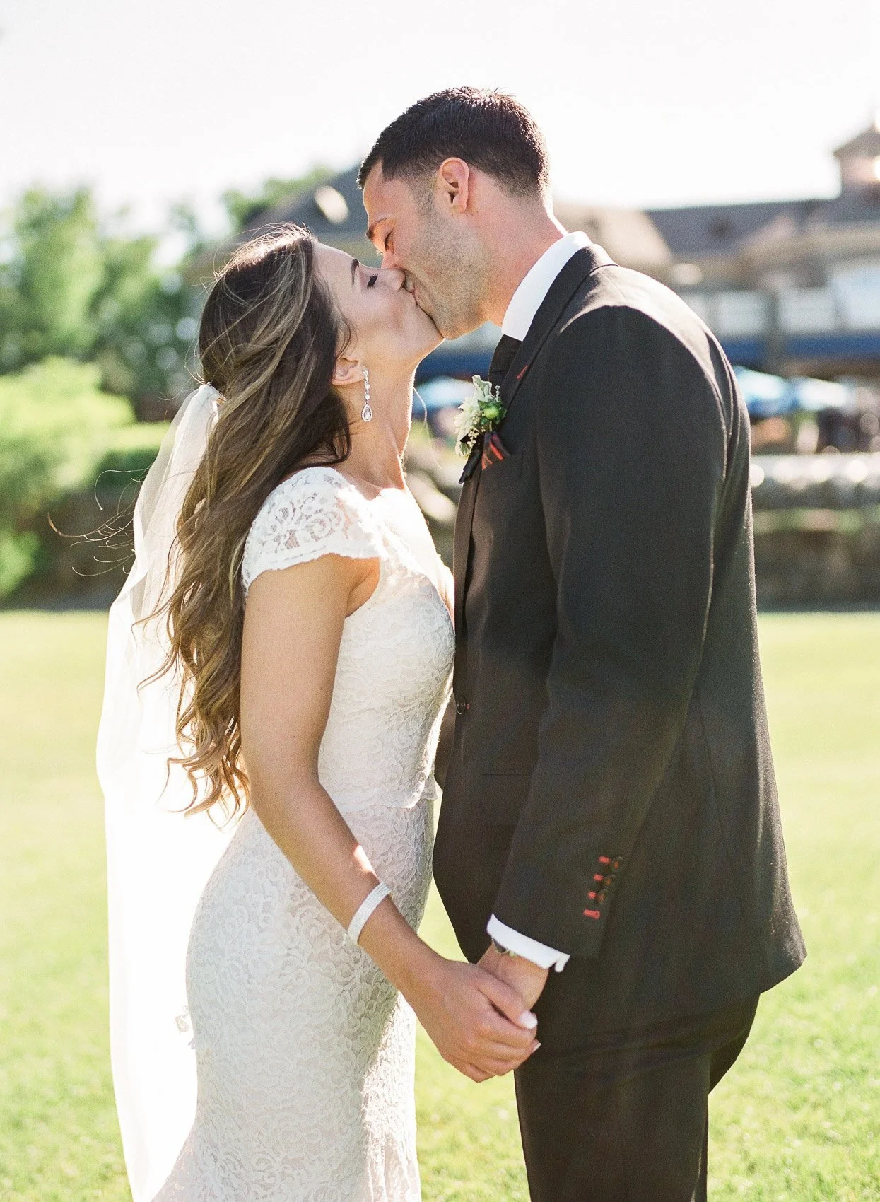 Mid Day wedding photos at saratoga national 