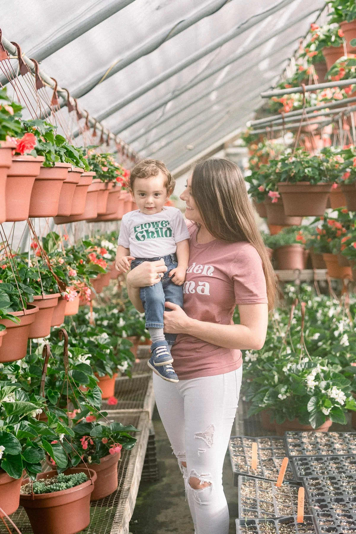 Greenhouse Portrait on Farm