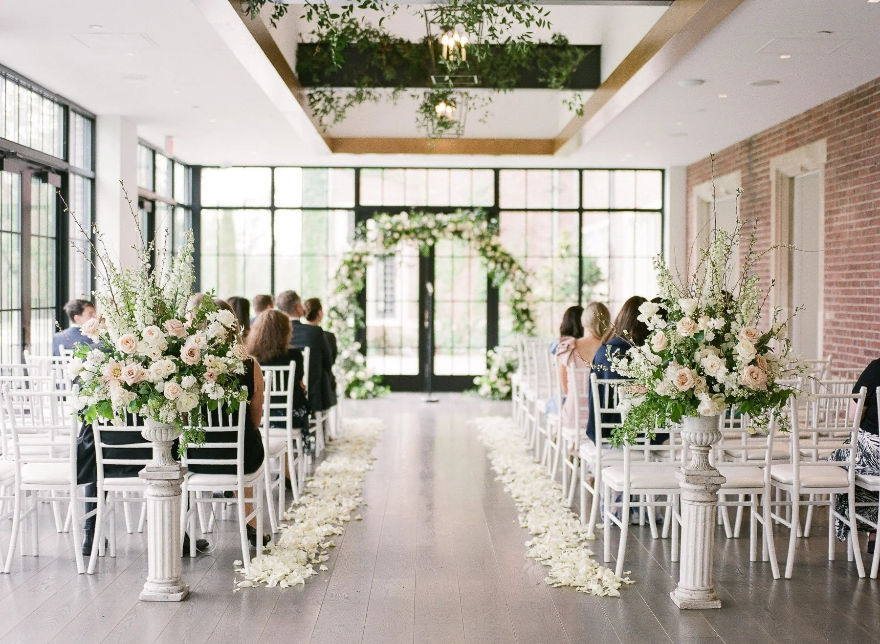 conservatory wedding at Natirar Mansion