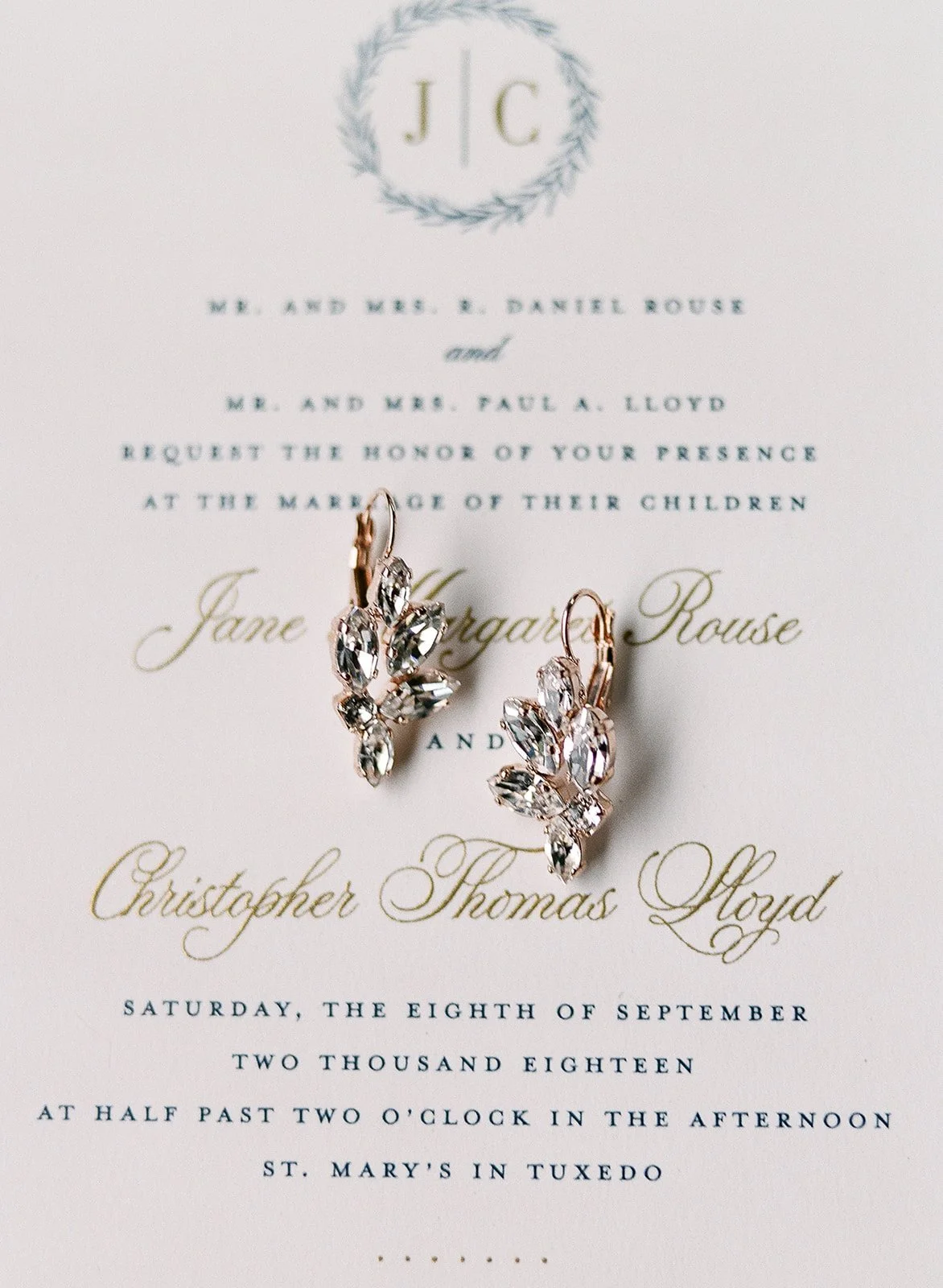 Hudson Paperie Wedding Invitation