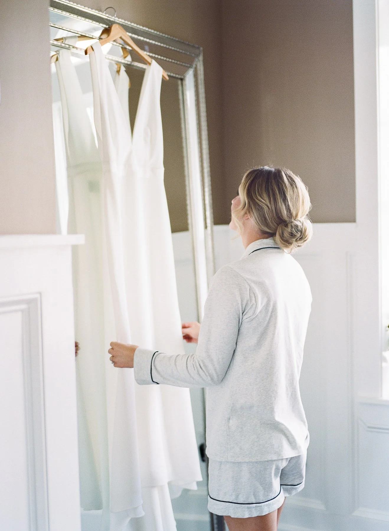 Bride and Alexandra Grecco Gown from Lovely Bride NYC 