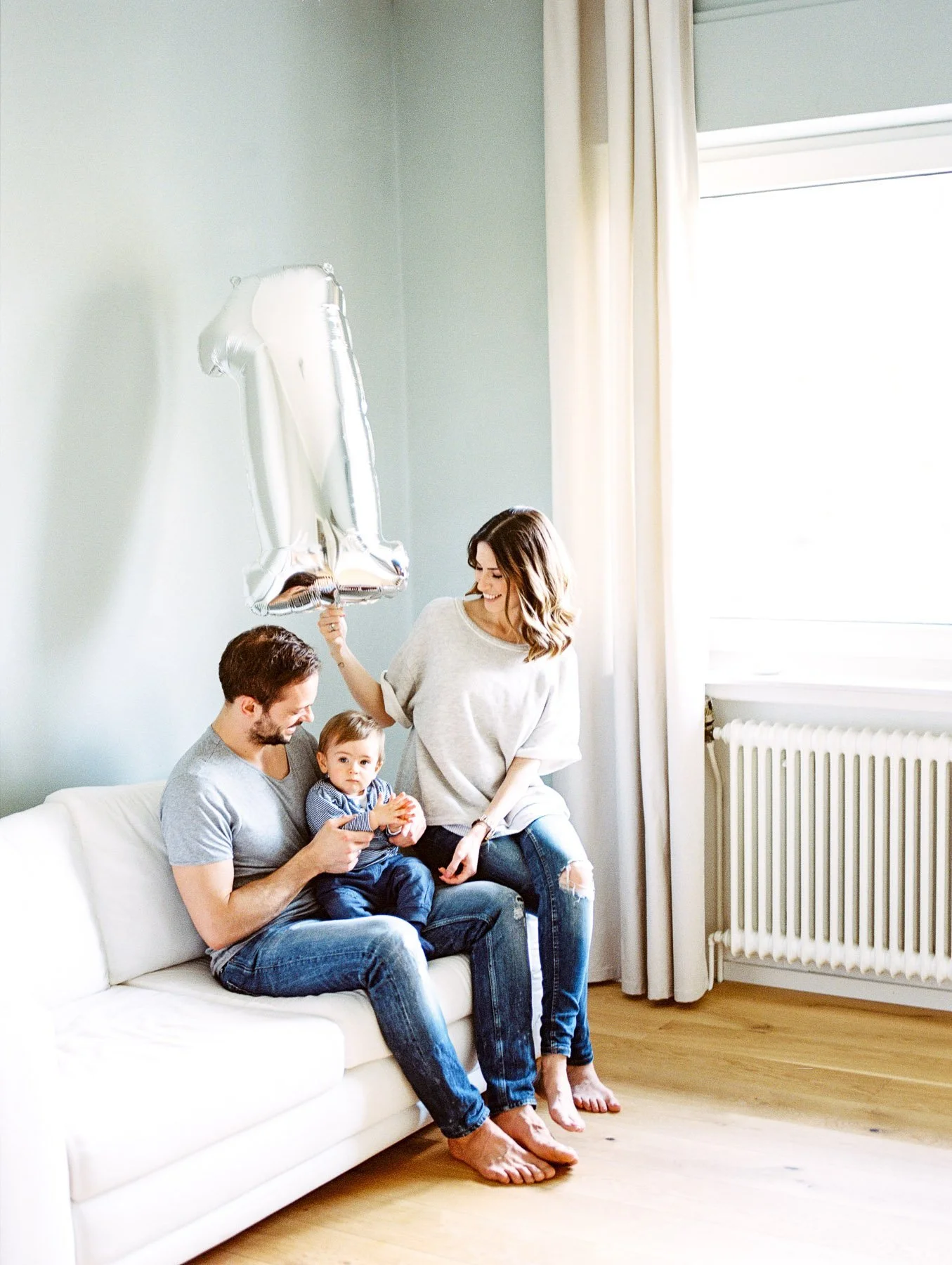 One Year Old Family Photography