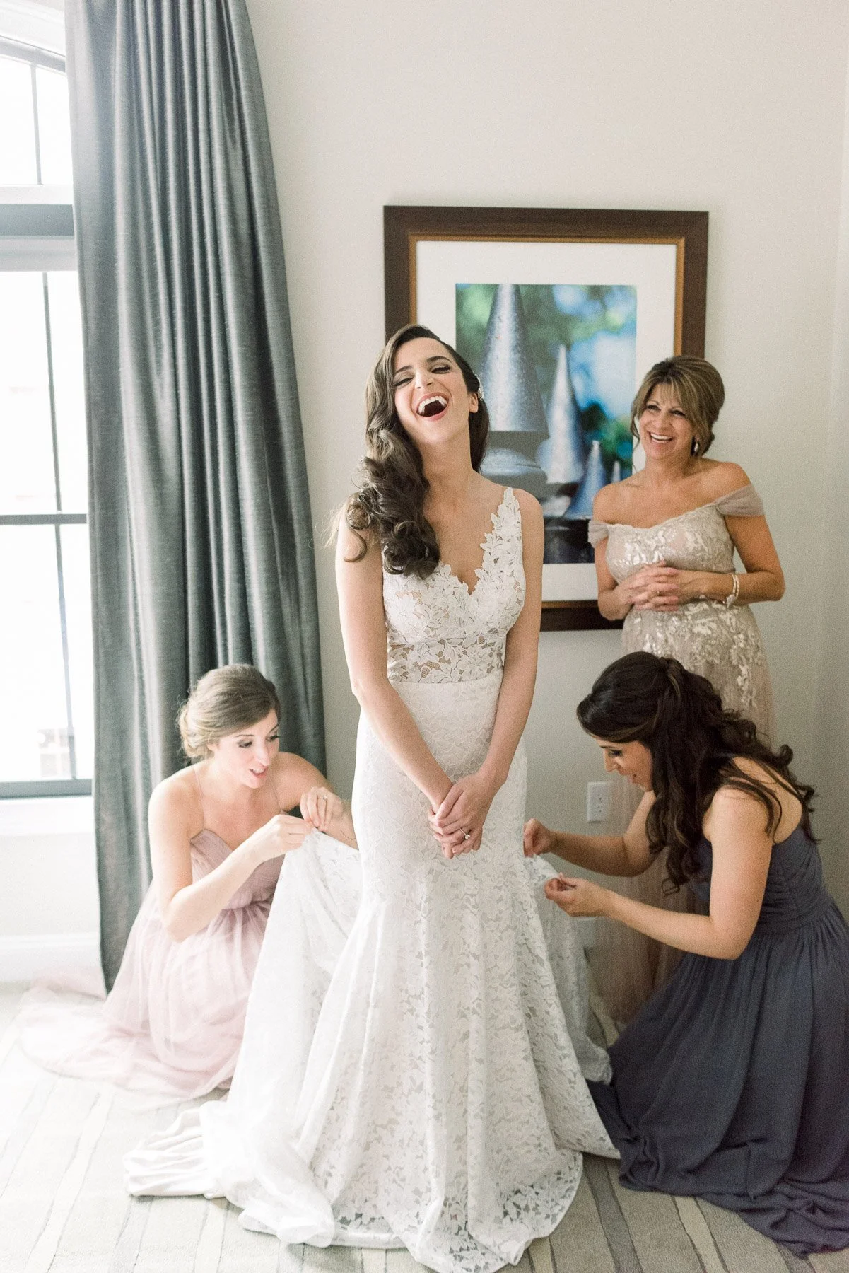 Bride Getting Ready Photo