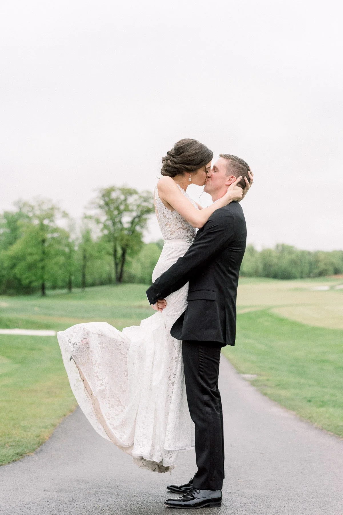 Romantic Wedding Photo