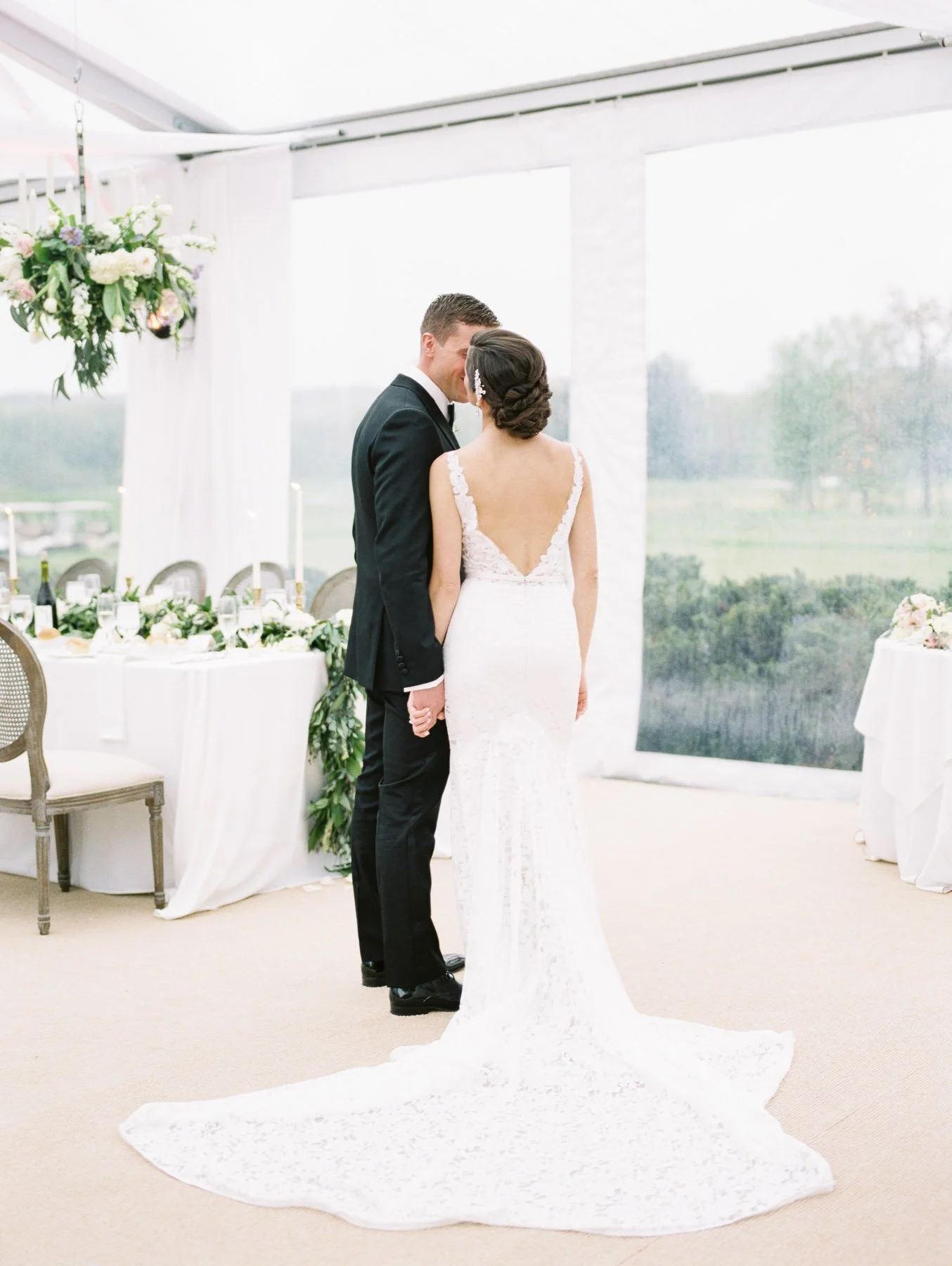 Indoor Wedding Photo