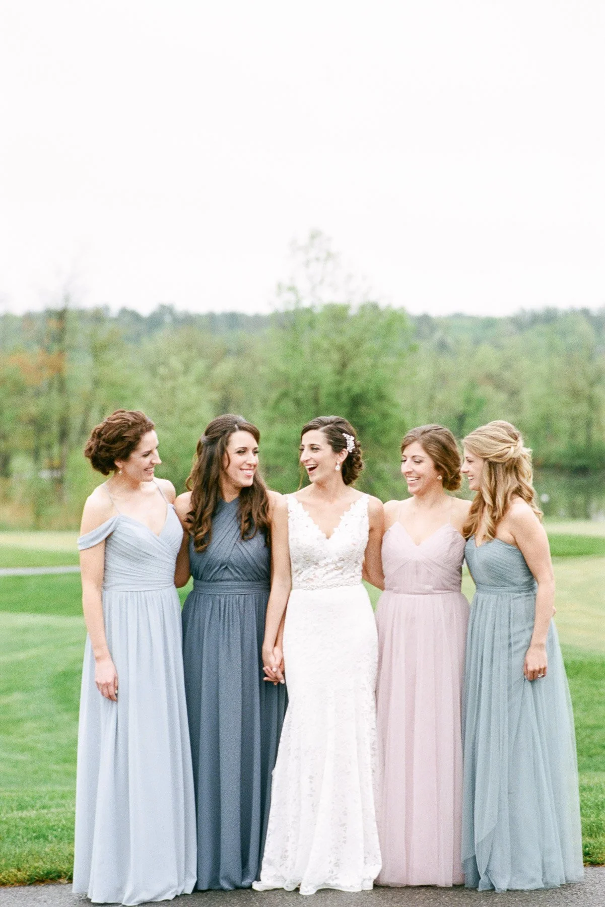 Bridesmaids at Saratoga National