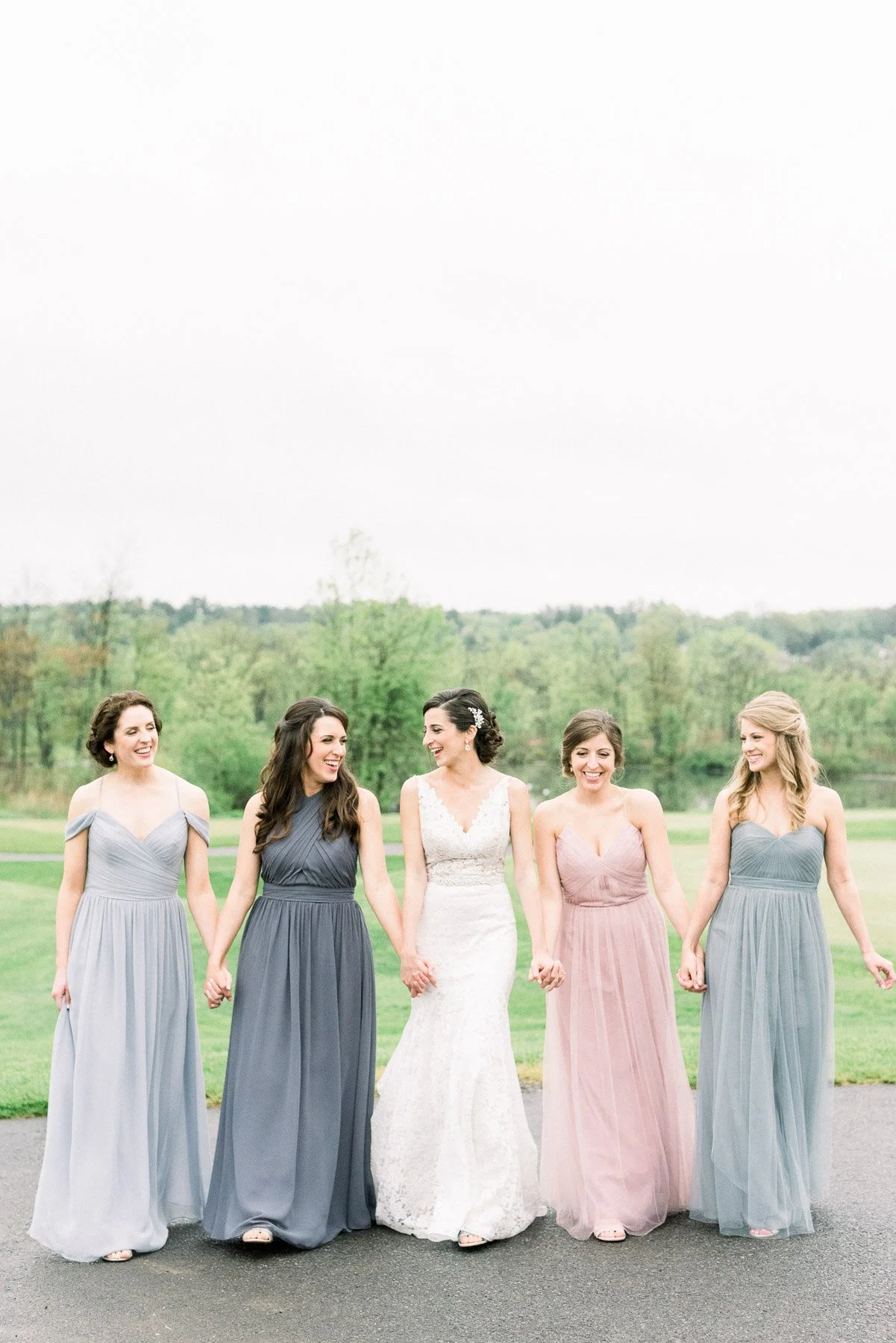 Bride with Bridesmaids