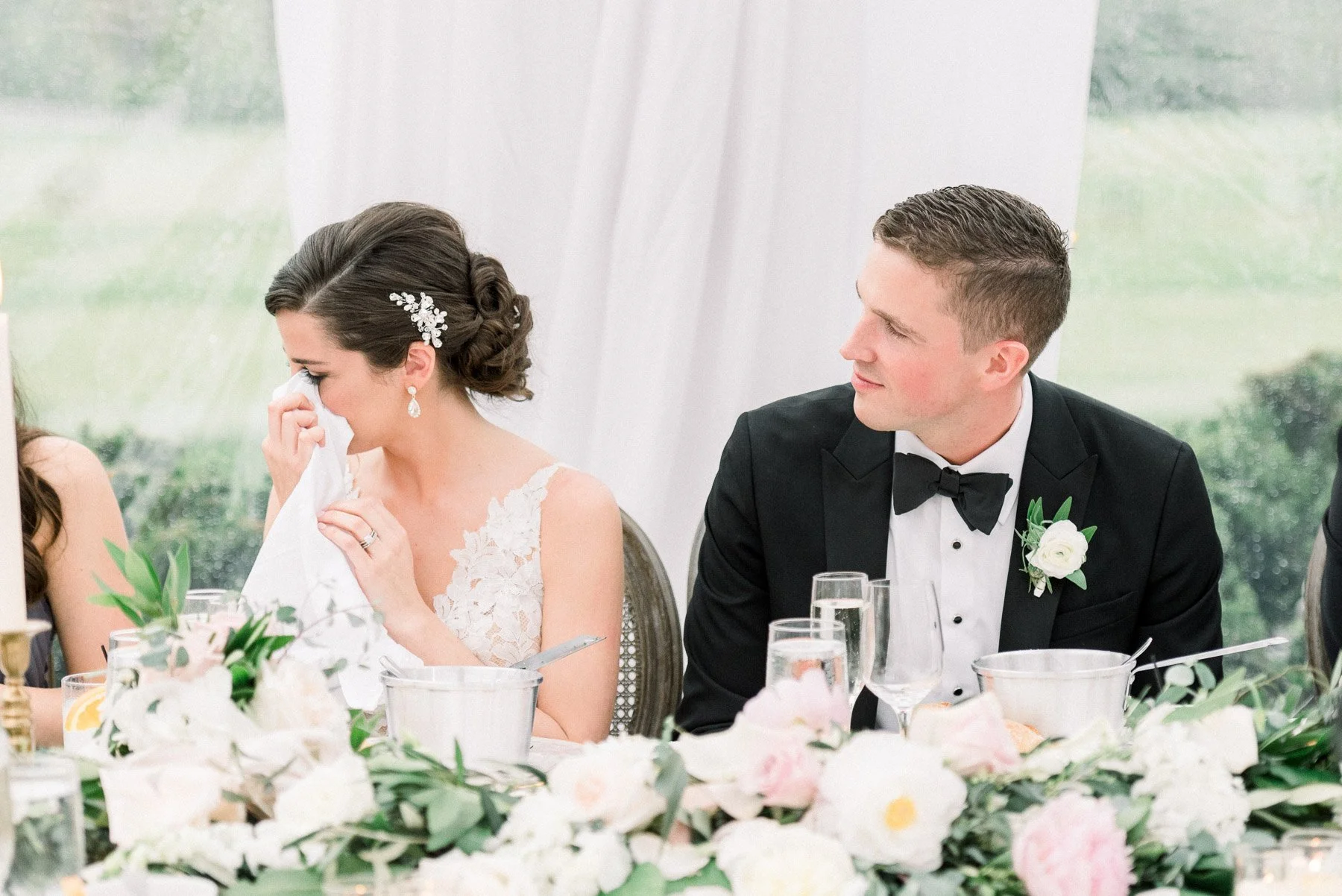 Crying Photo During Speeches