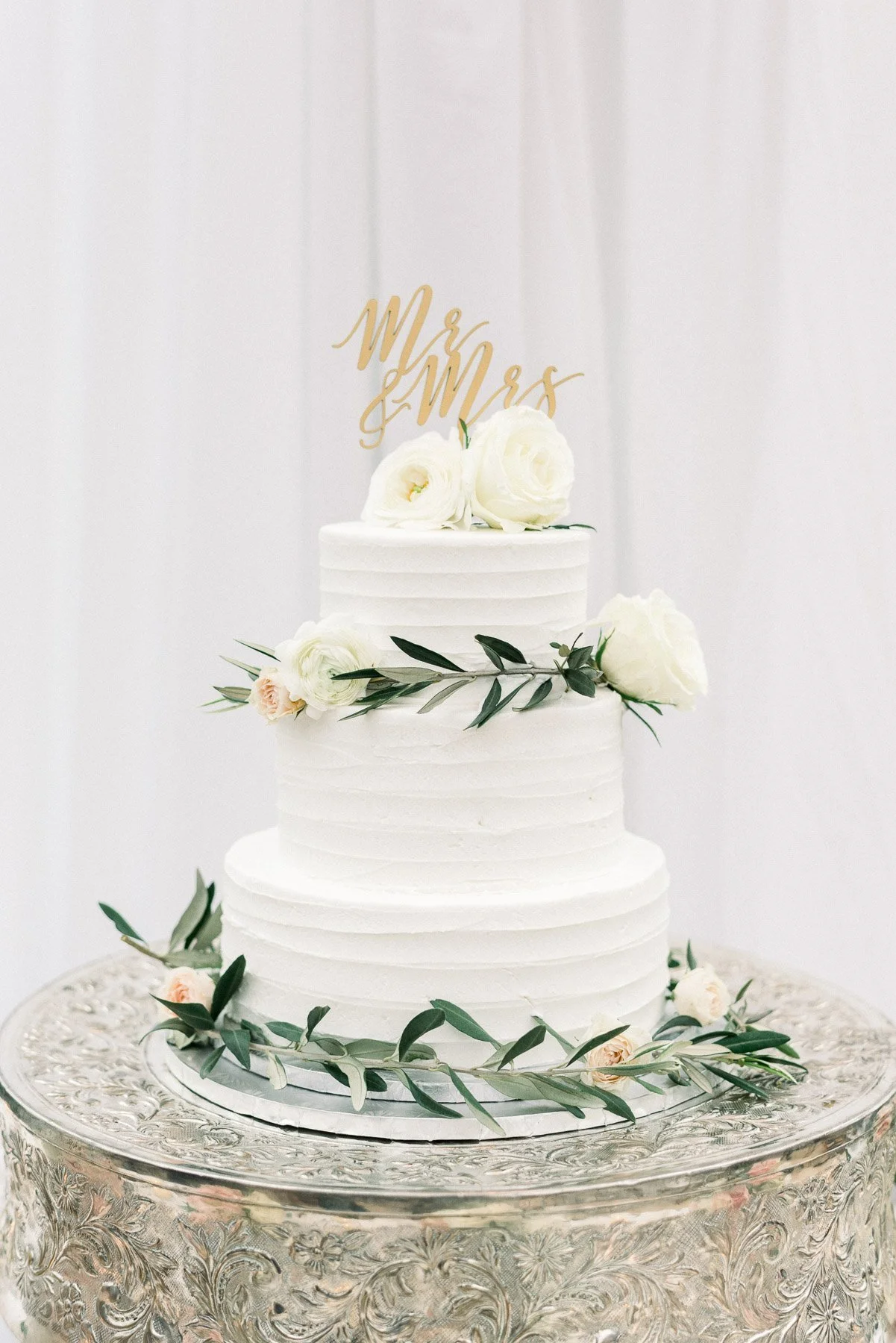 Wedding Cake at Saratoga National Wedding