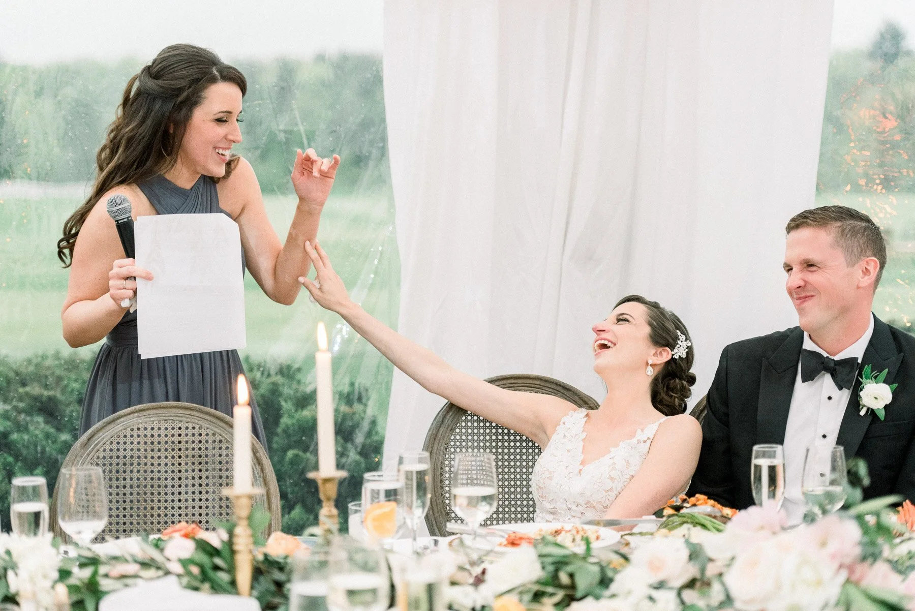 Laughter During Speeches