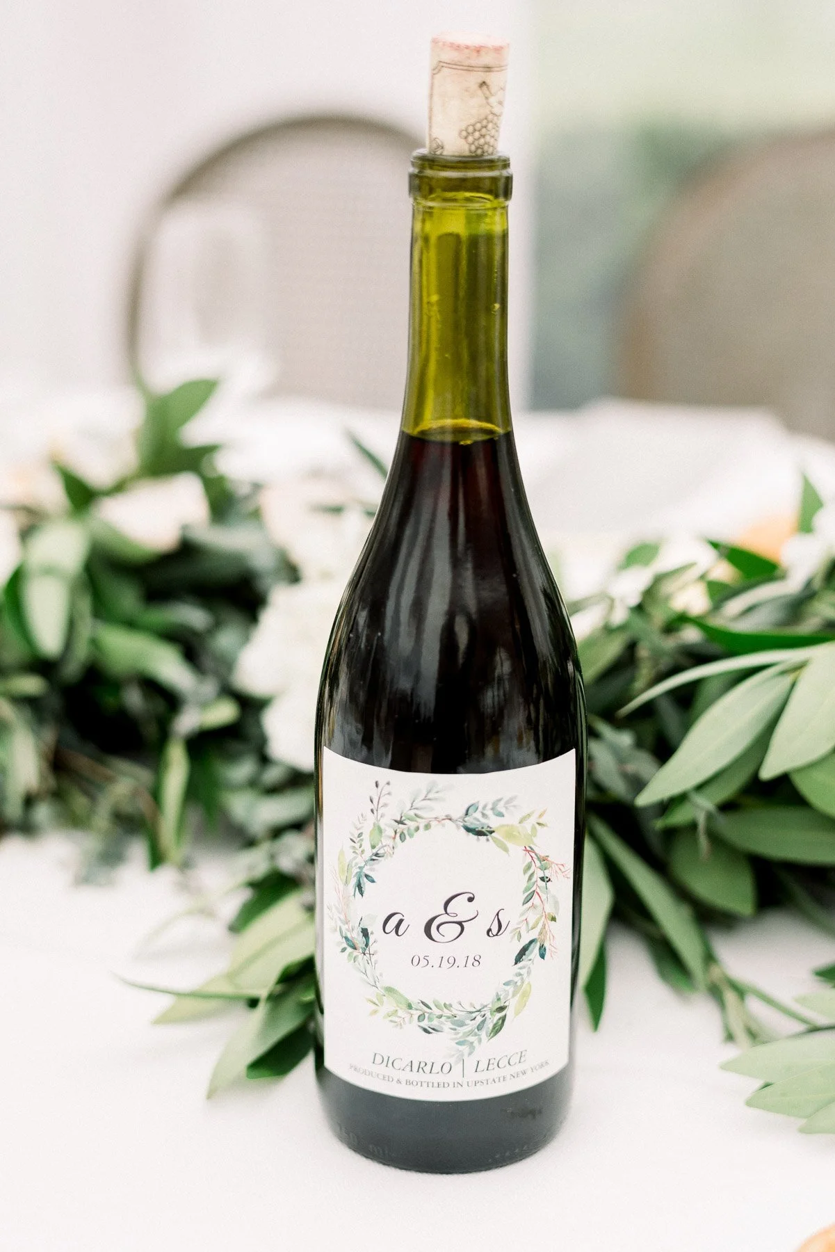 Custom Wine for Wedding