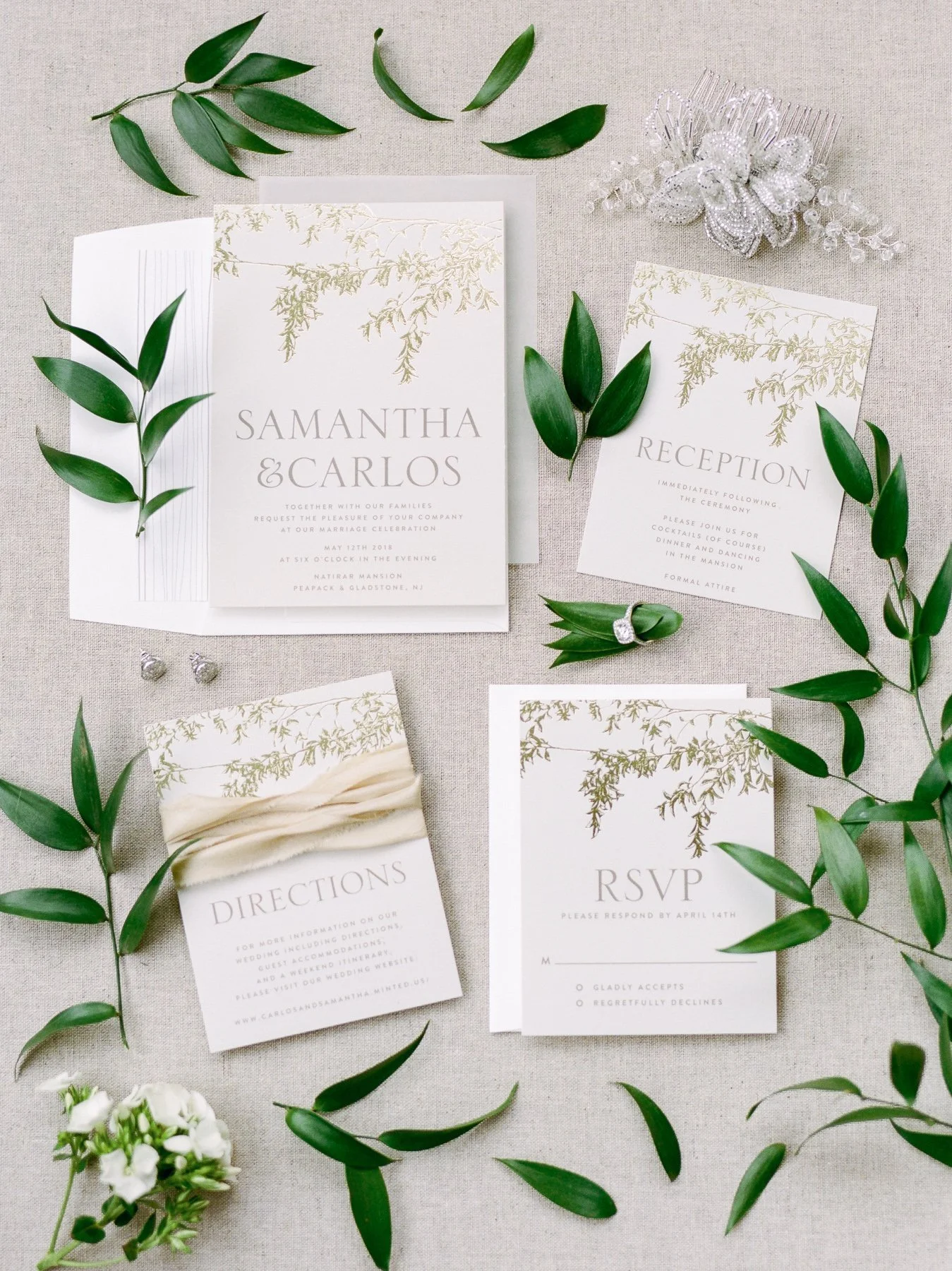 Minted Invitation Suite 
