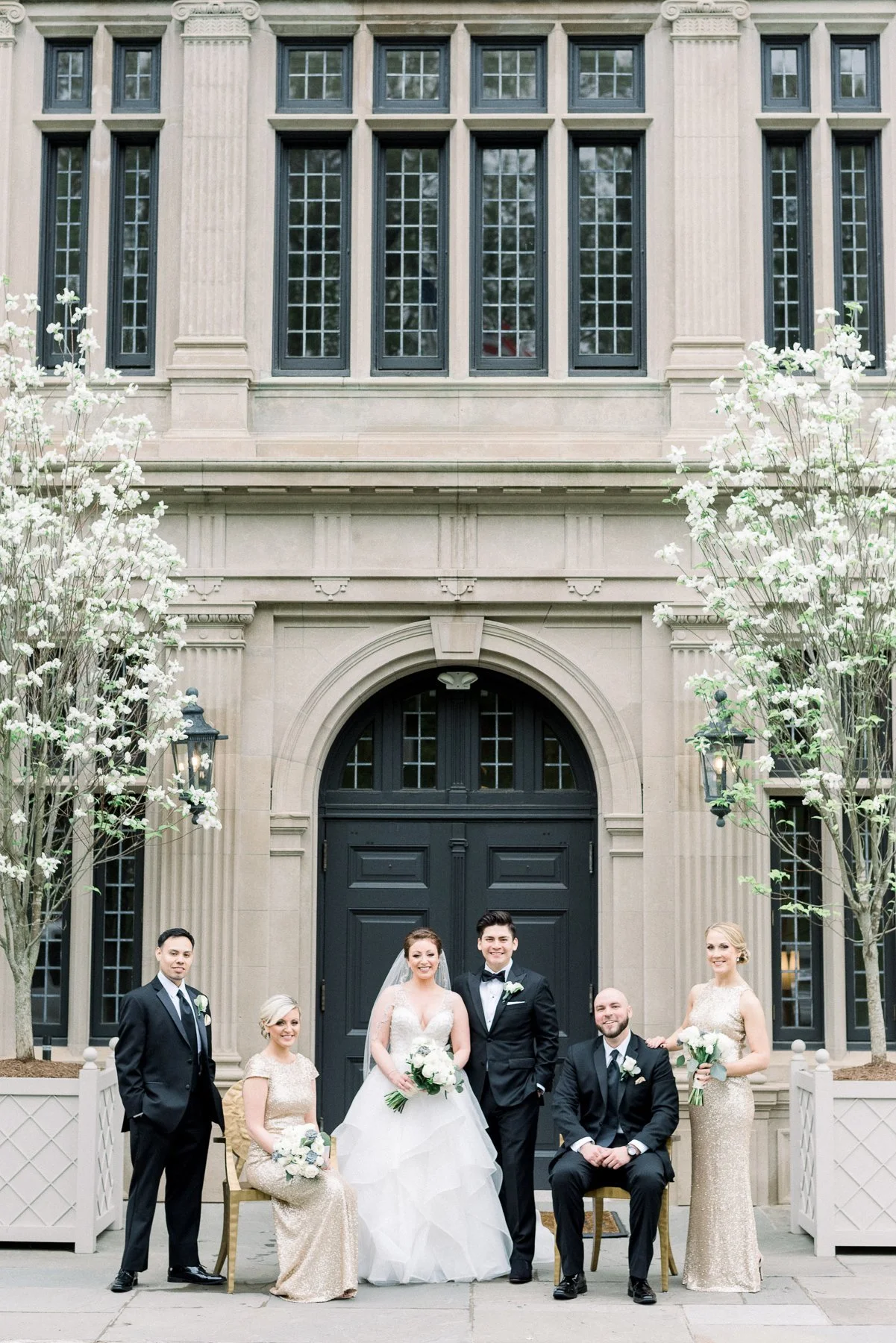 Vanity Fair Style Bridal Portrait at Natirar in Gladstone, NJ