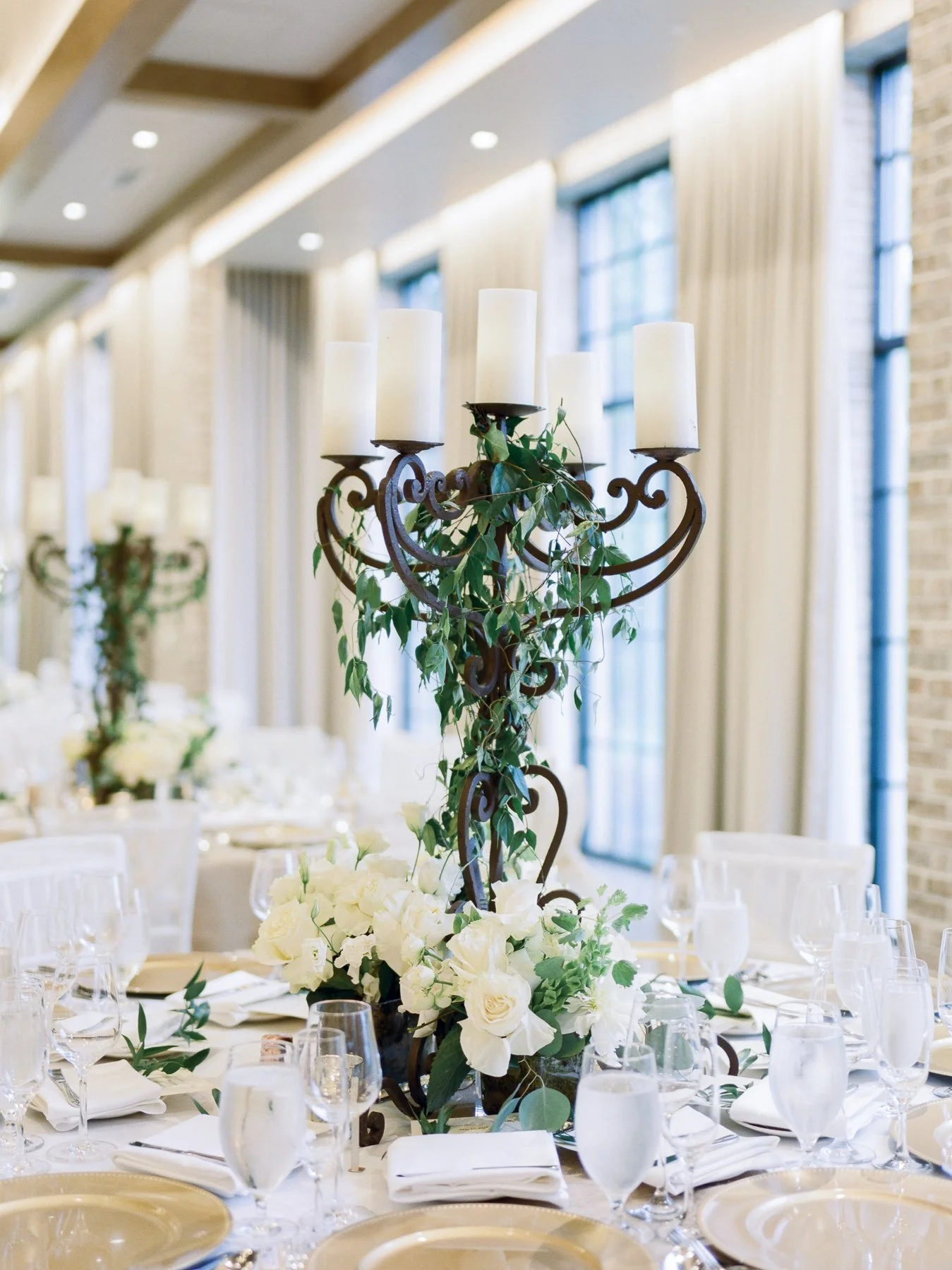 Indoor Ballroom at Natirar Mansion by Warren County Events 